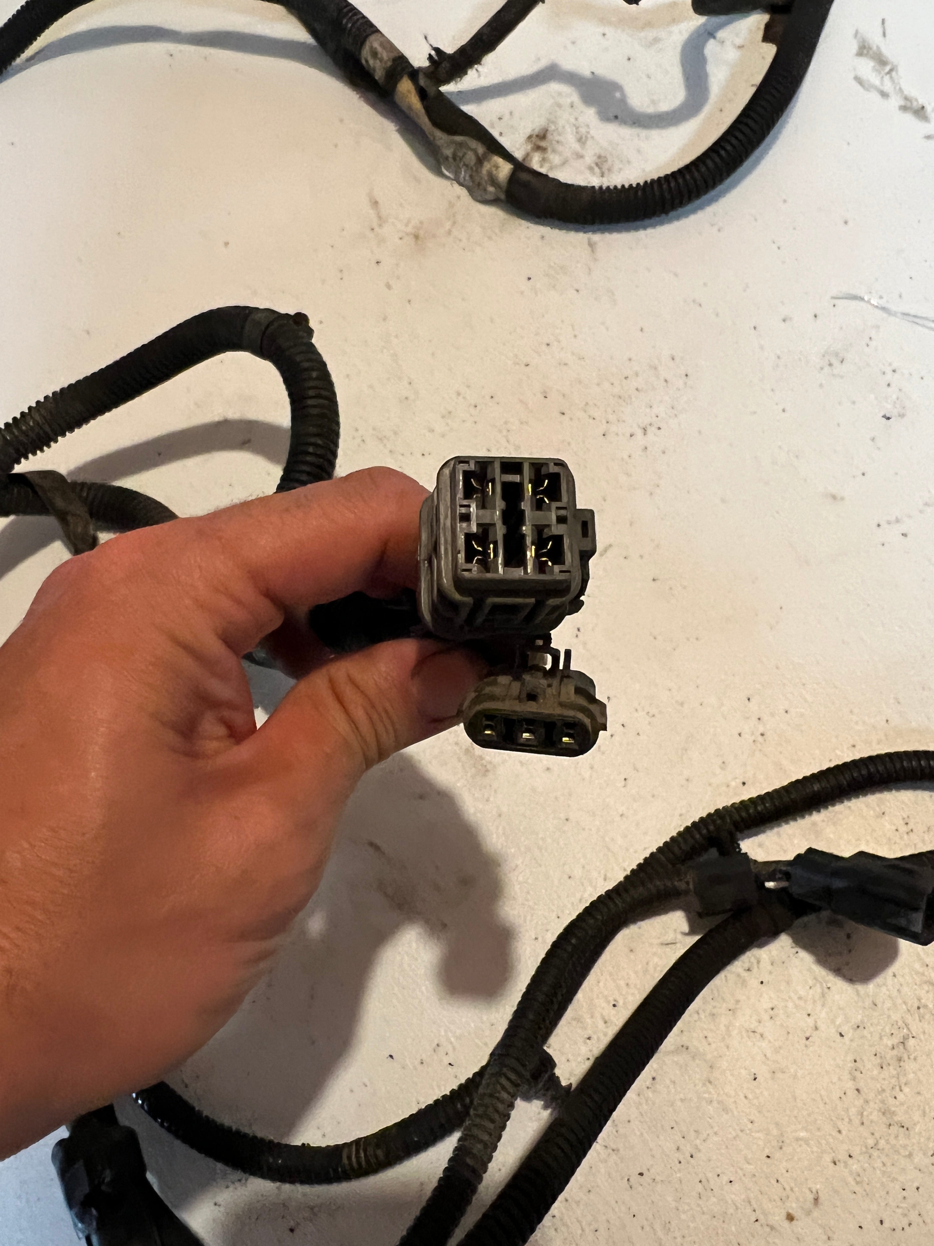 1997-1997 Dodge ram 2500 Reg Cab long Box Frame Wiring Harness