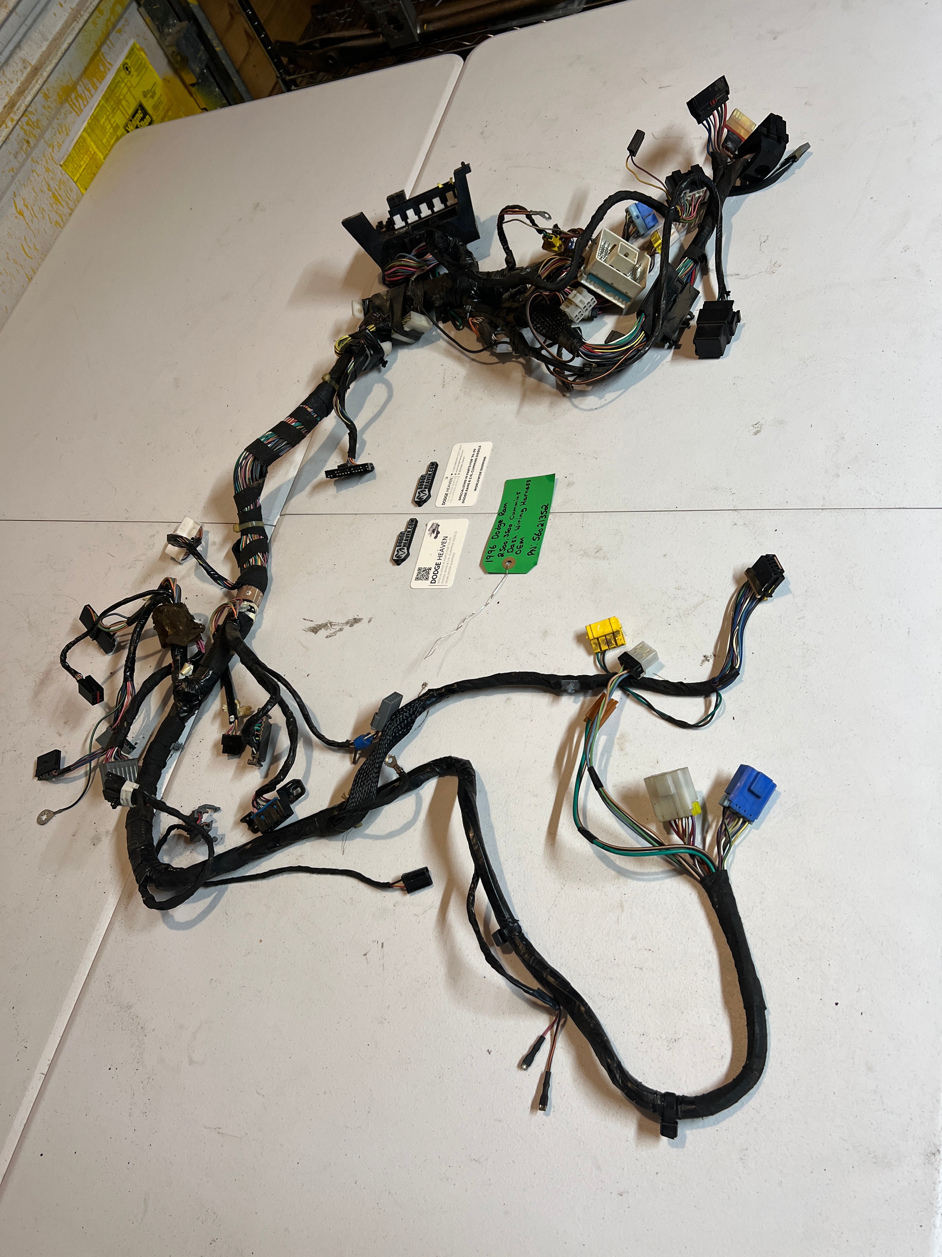 1996-1996 Dodge Ram 2500/3500 Cummins Dash Wiring Harness