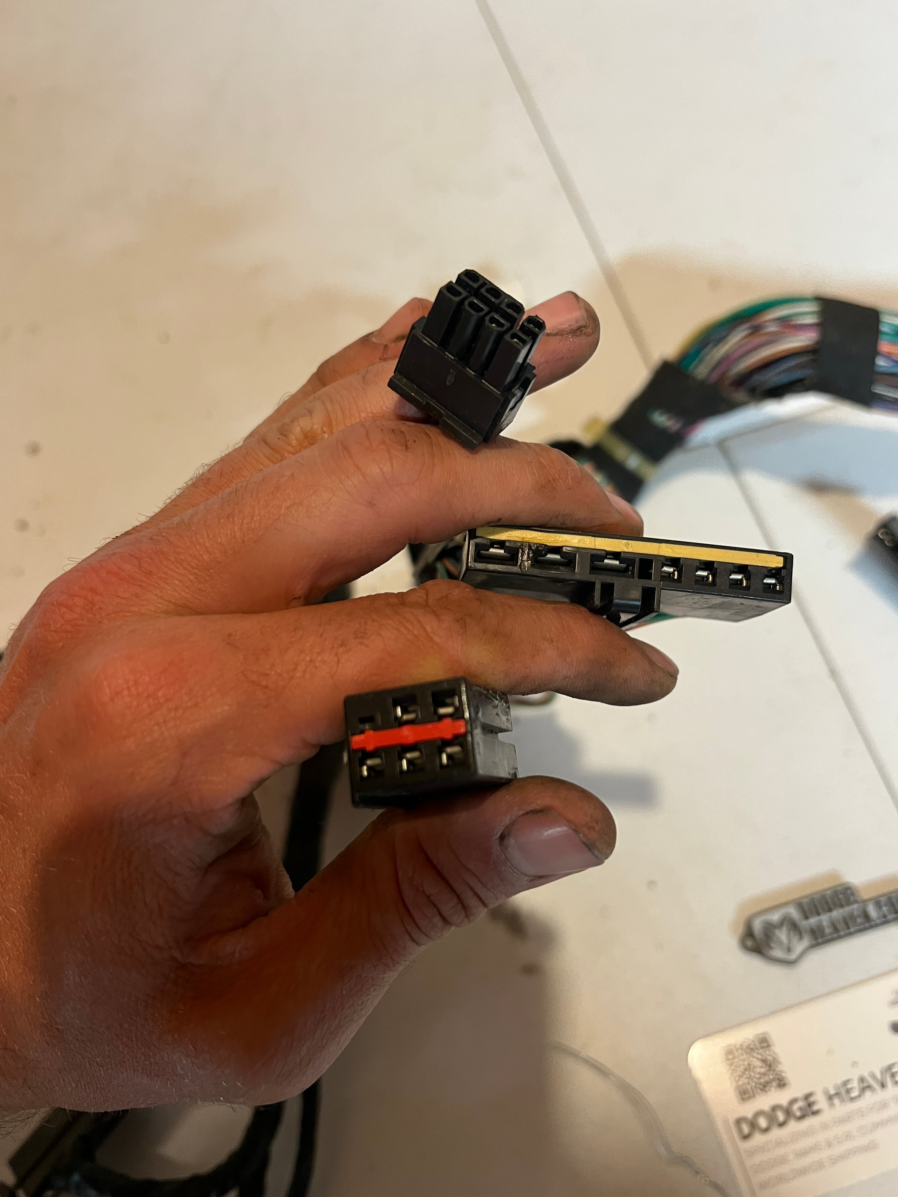 1996-1996 Dodge Ram 2500/3500 Cummins Dash Wiring Harness