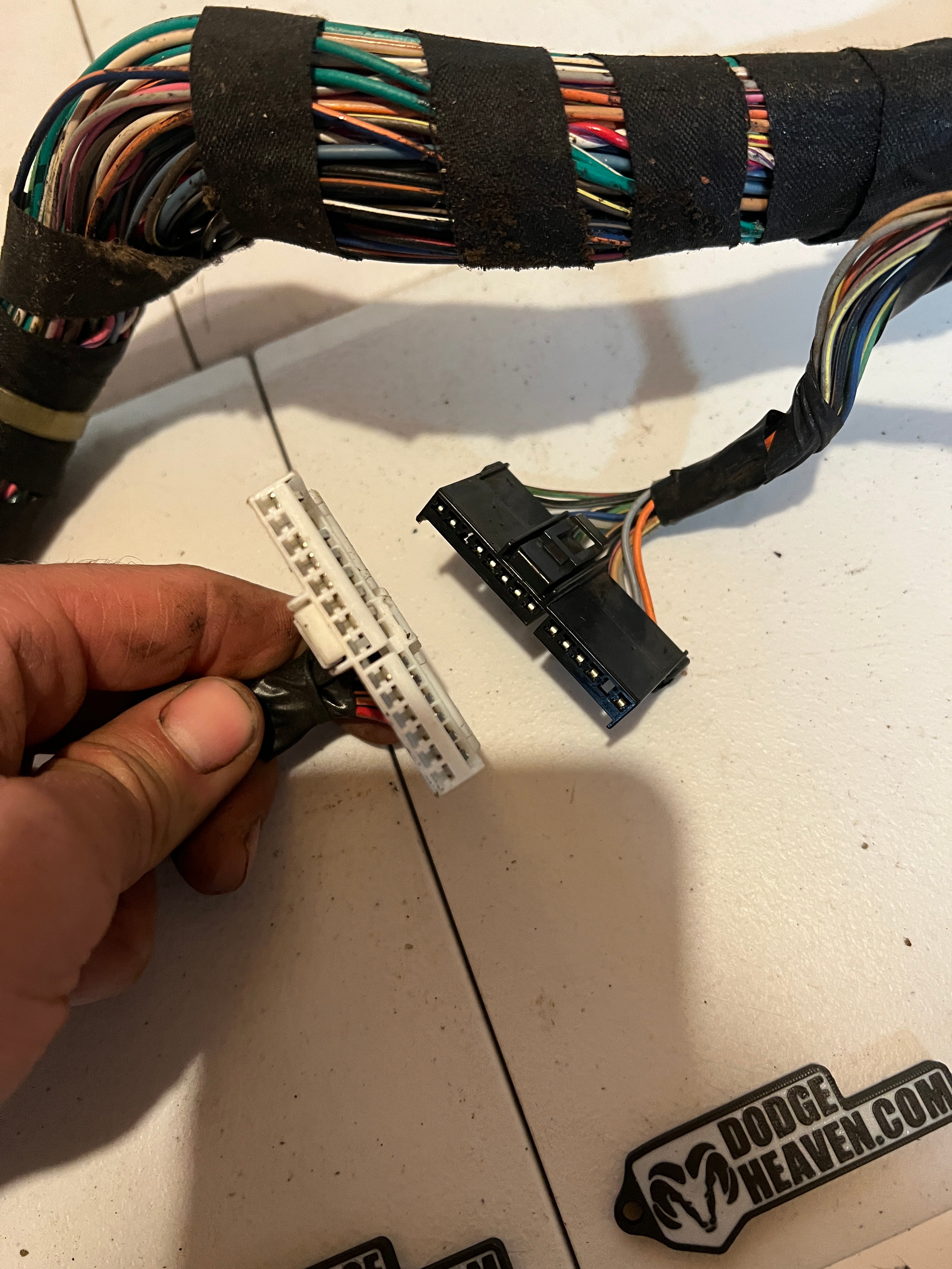 1996-1996 Dodge Ram 2500/3500 Cummins Dash Wiring Harness