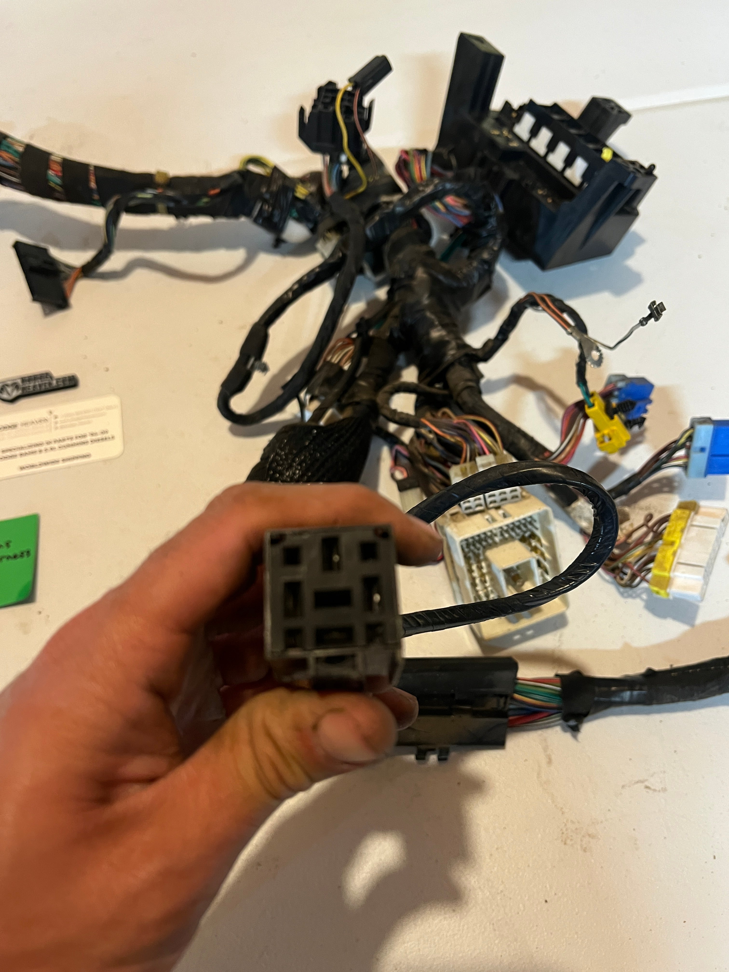 1996-1996 Dodge Ram 2500/3500 Cummins Dash Wiring Harness