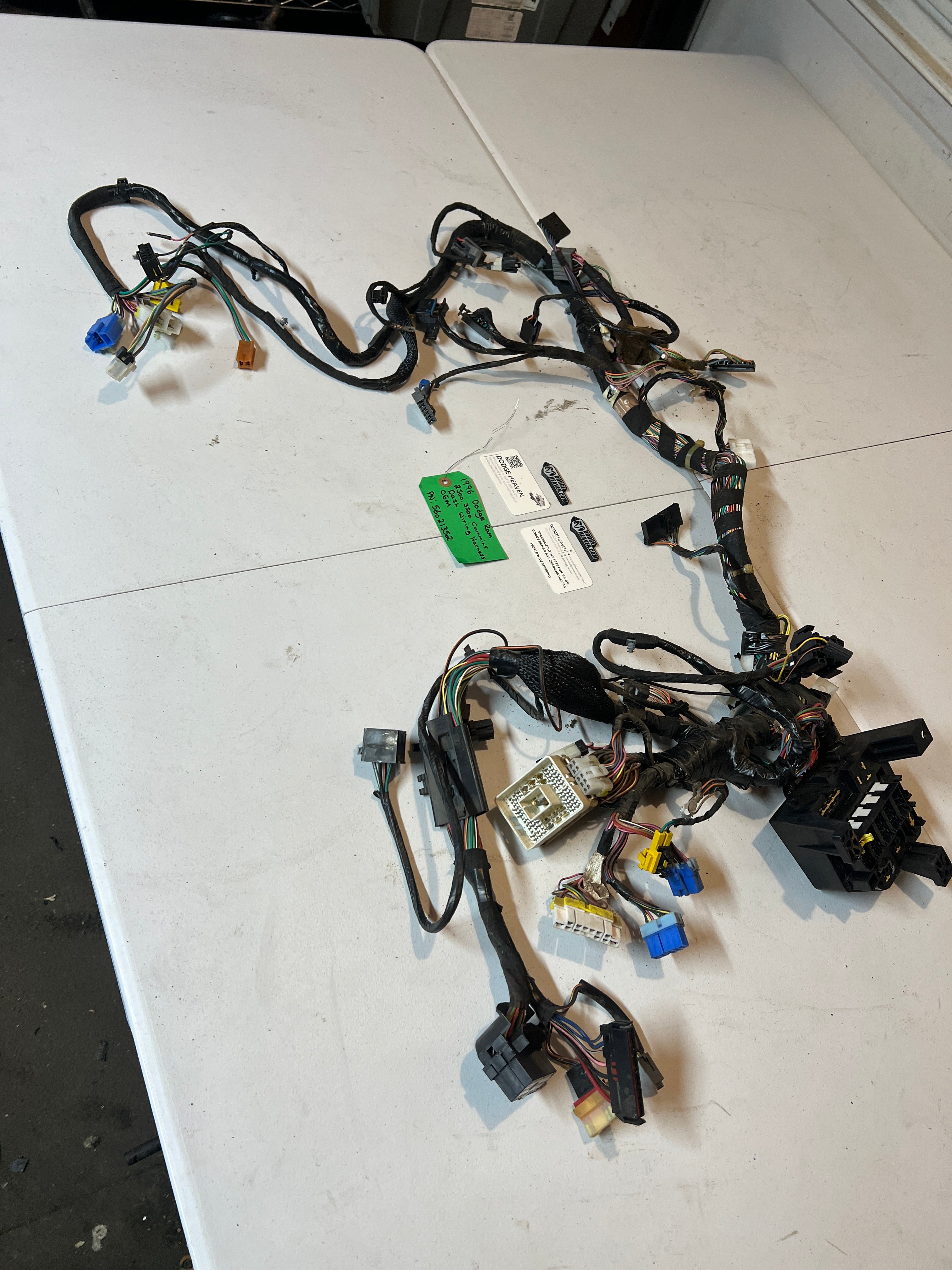 1996-1996 Dodge Ram 2500/3500 Cummins Dash Wiring Harness