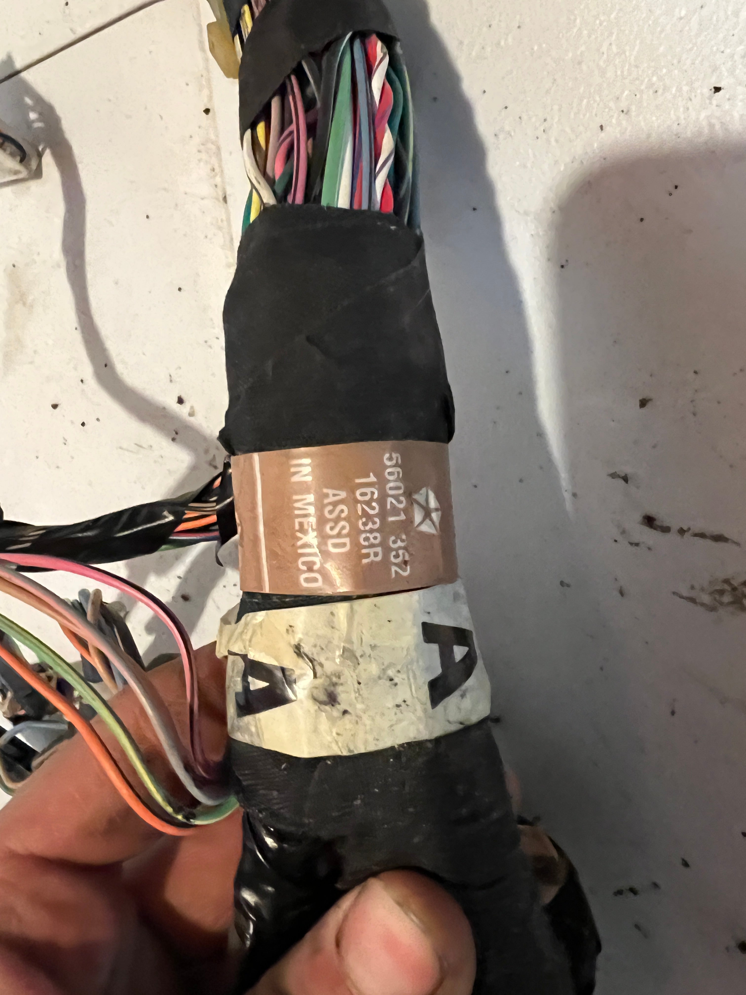 1996-1996 Dodge Ram 2500/3500 Cummins Dash Wiring Harness