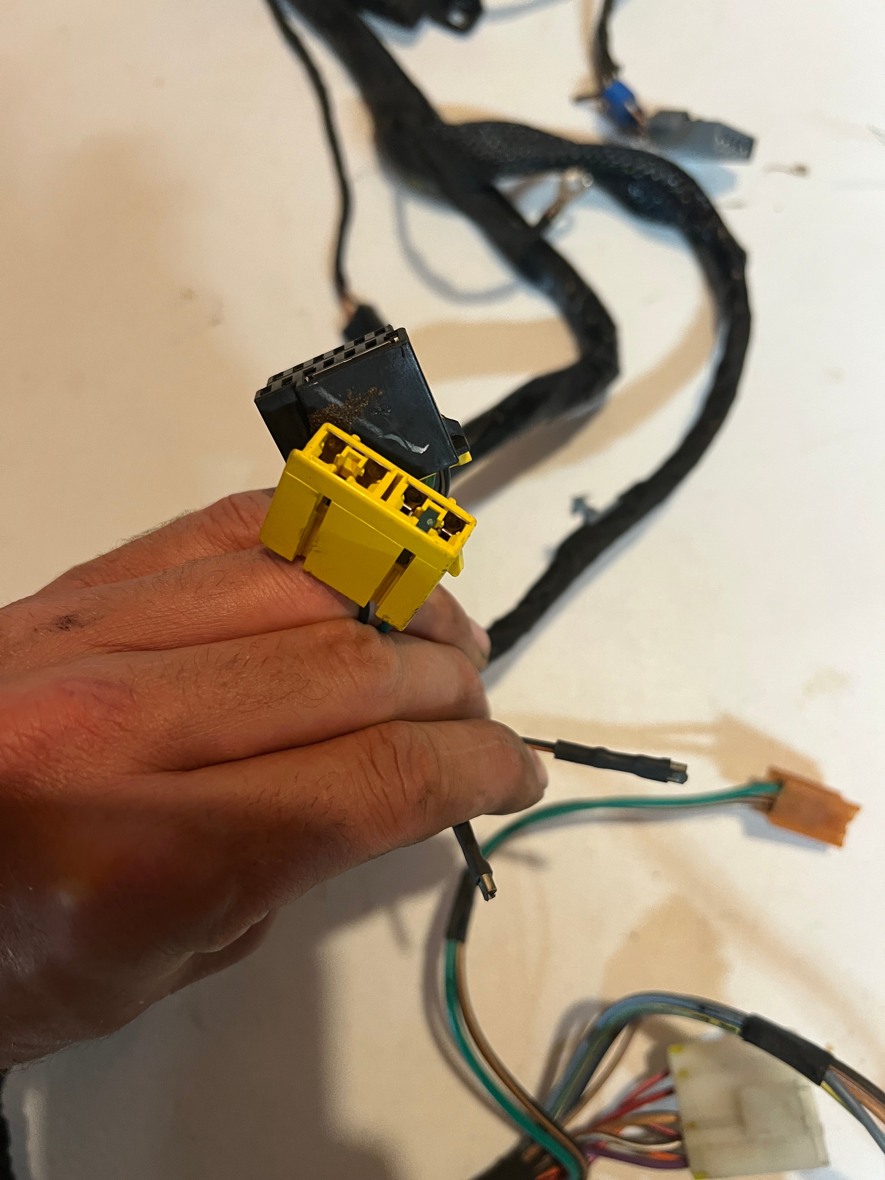 1996-1996 Dodge Ram 2500/3500 Cummins Dash Wiring Harness