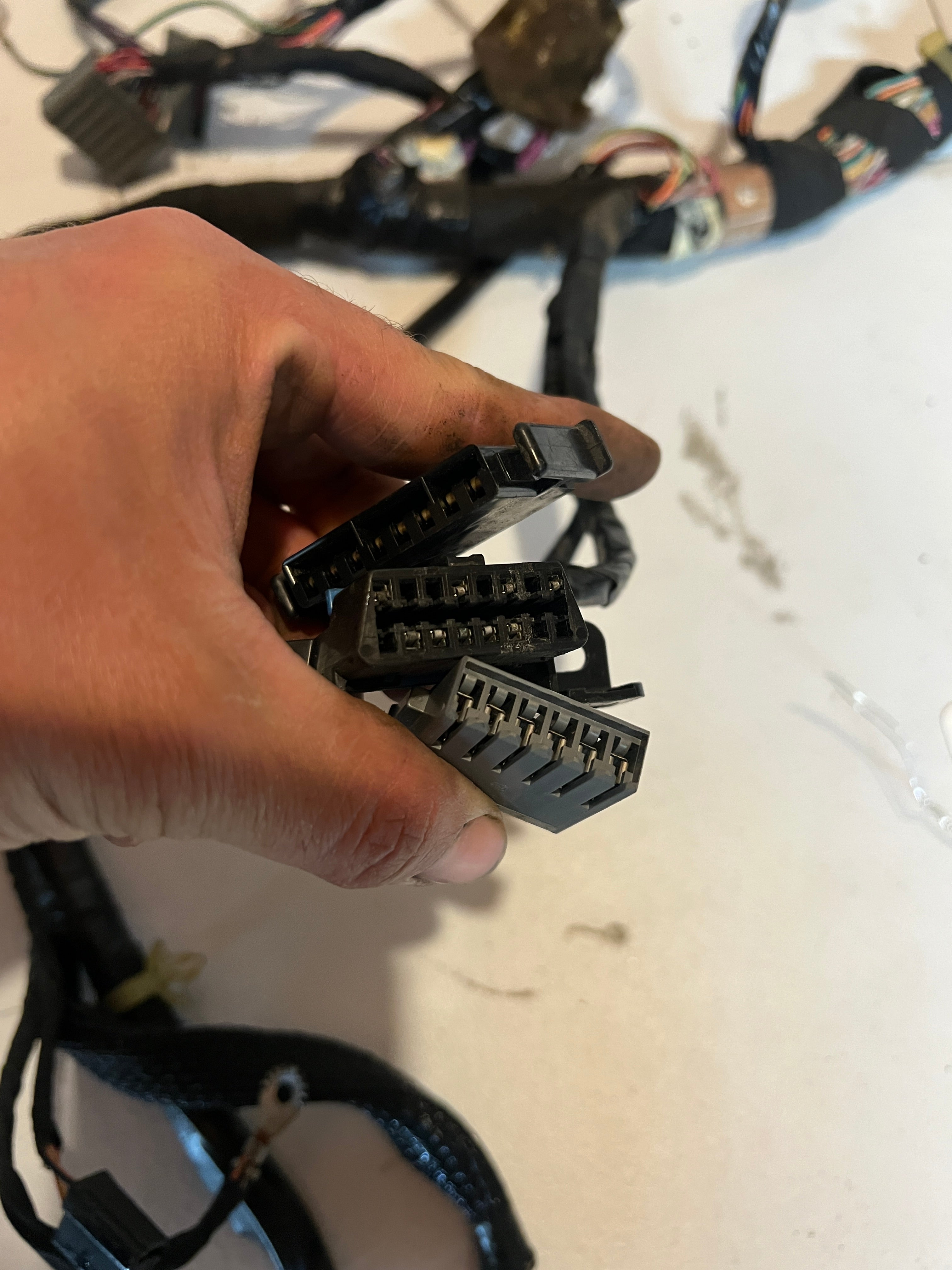 1996-1996 Dodge Ram 2500/3500 Cummins Dash Wiring Harness