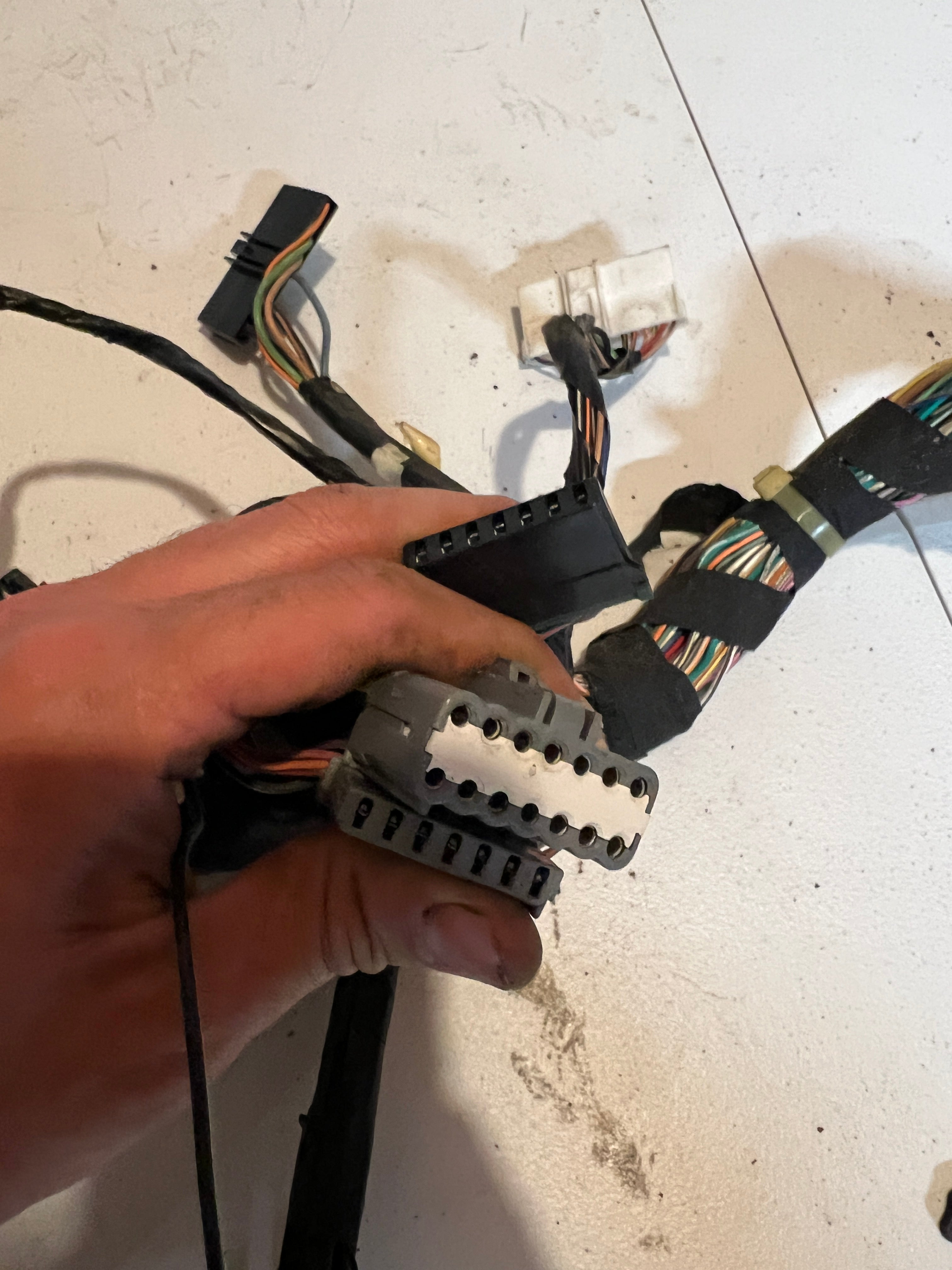 1996-1996 Dodge Ram 2500/3500 Cummins Dash Wiring Harness