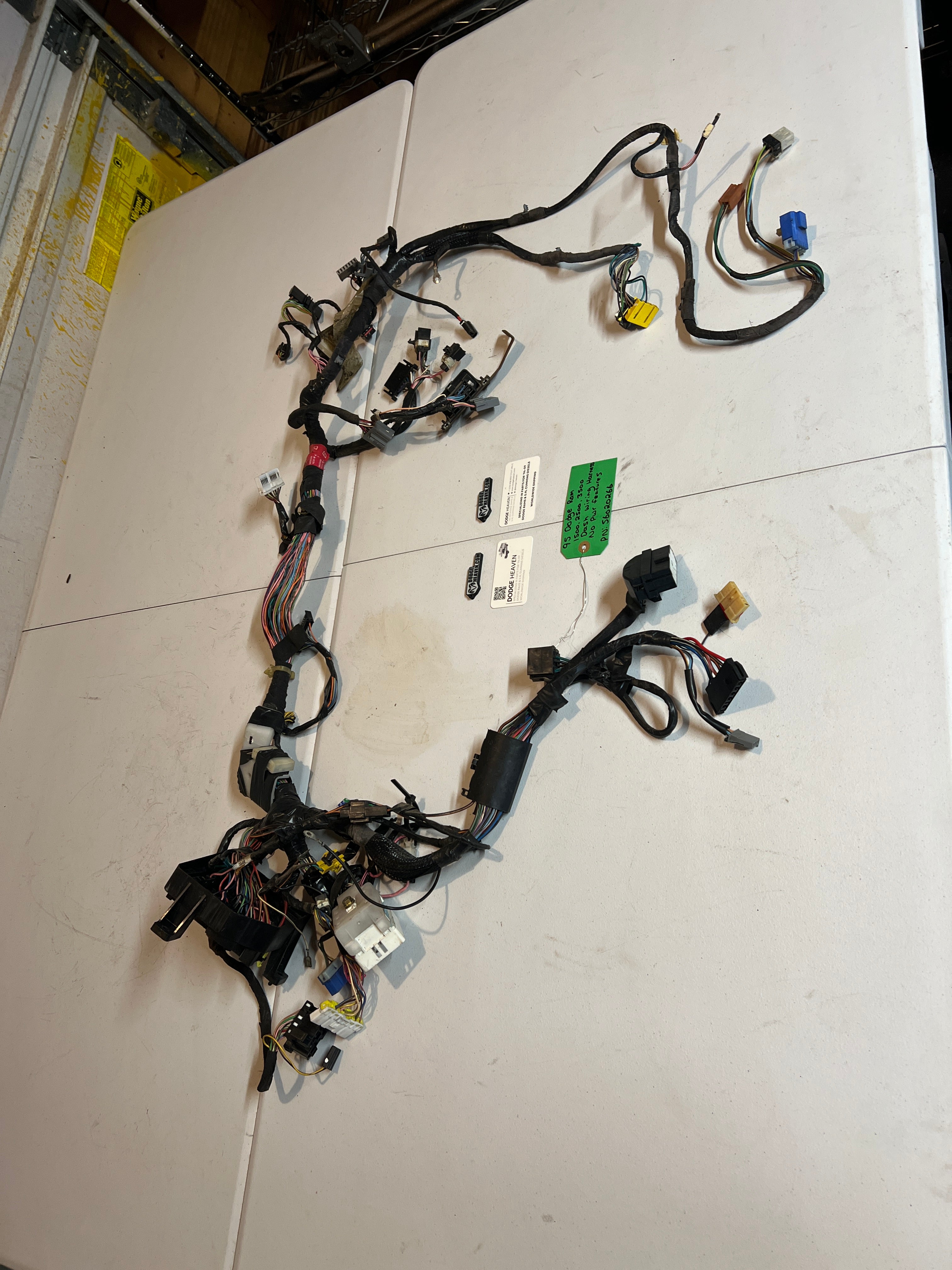 1996-1996 Dodge Ram 1500 2500 3500 Dash Wiring Harness