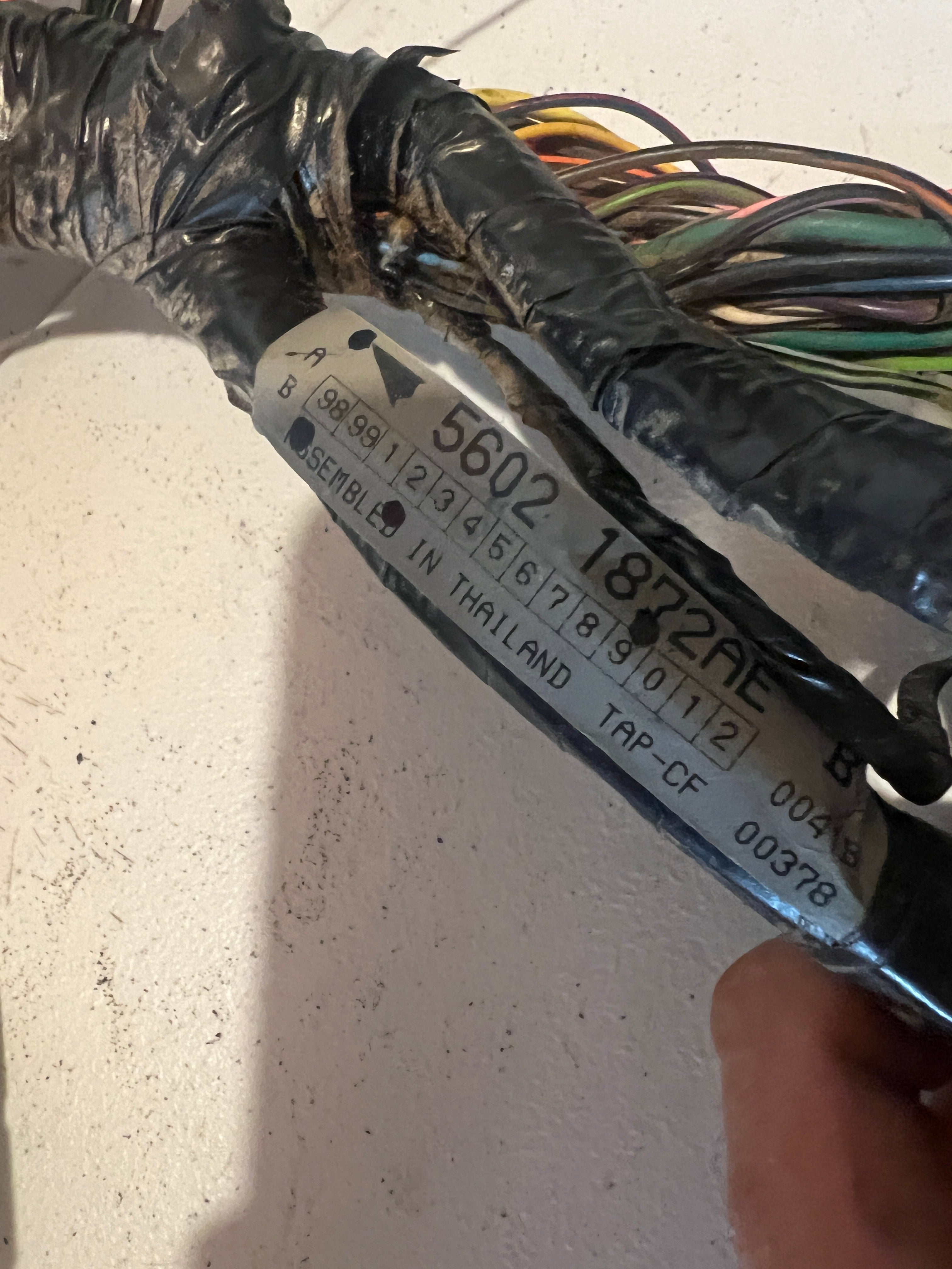 1999-1999 Dodge Ram 1500 2500 3500 Dash Wiring Harness