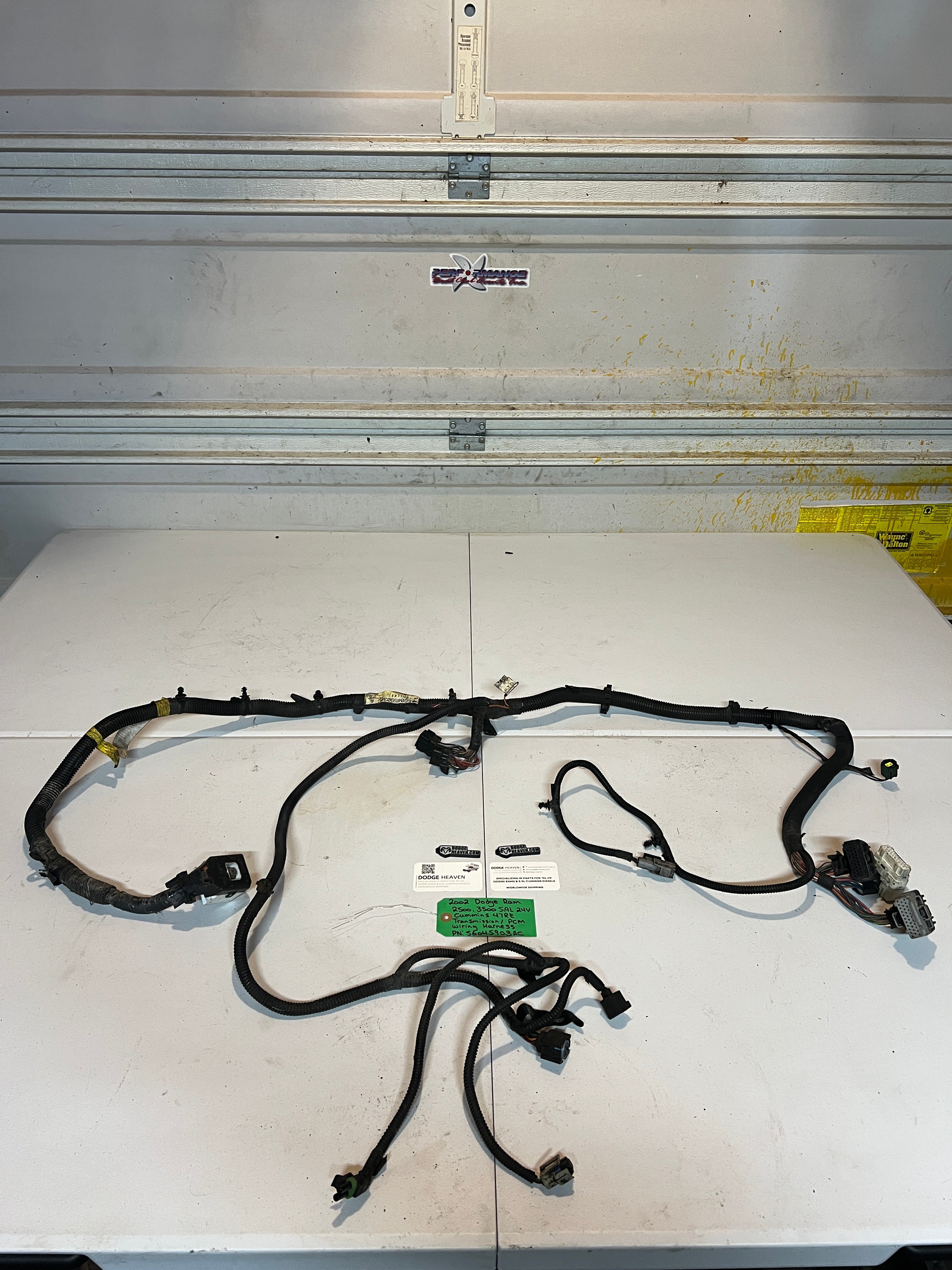 2002-2002 Dodge Ram 2500 3500 5.9L Cummins Auto Trans Wiring Harness
