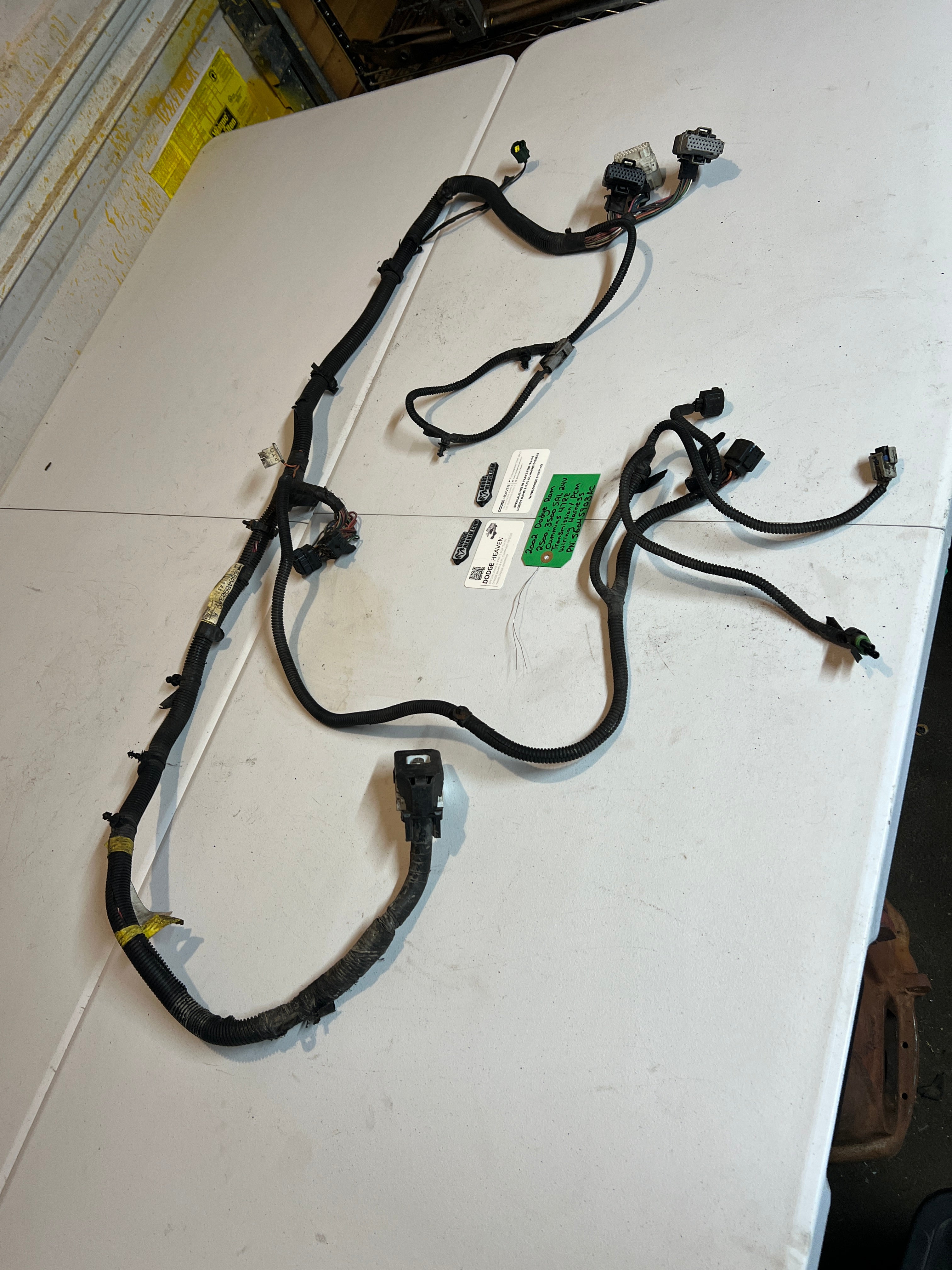 2002-2002 Dodge Ram 2500 3500 5.9L Cummins Auto Trans Wiring Harness