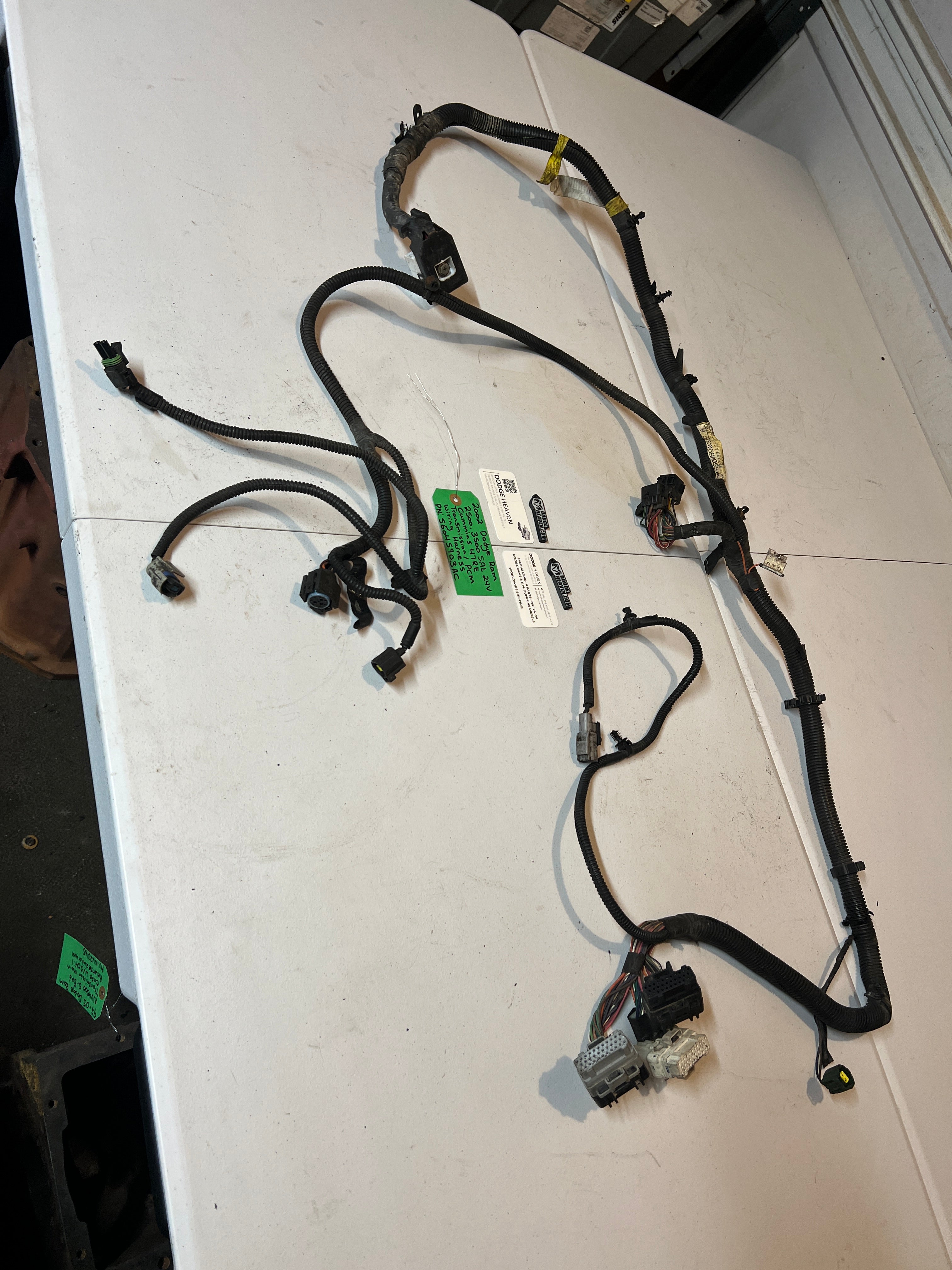 2002-2002 Dodge Ram 2500 3500 5.9L Cummins Auto Trans Wiring Harness