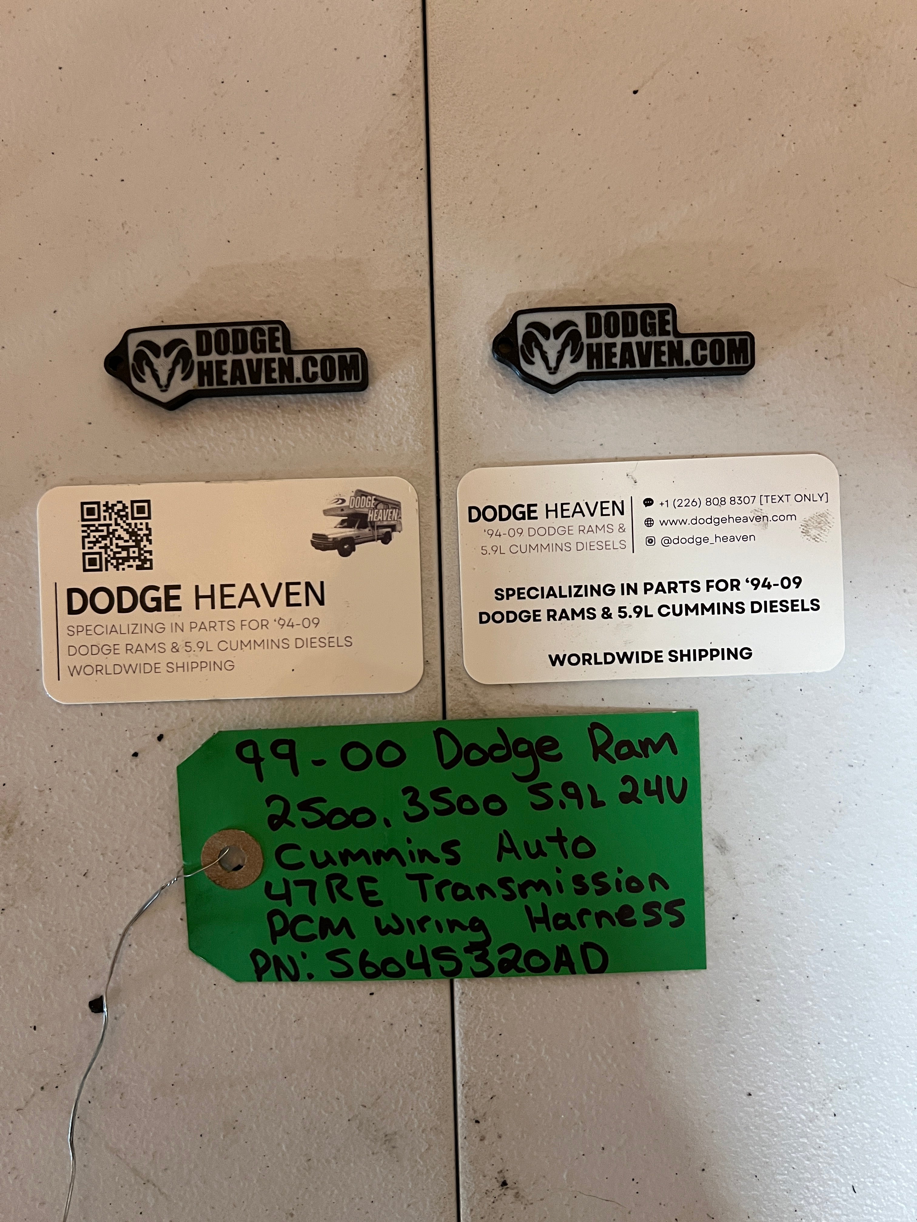 1999-2002 Dodge Ram 5.9L 24V Cummins Auto Trans Wiring Harness