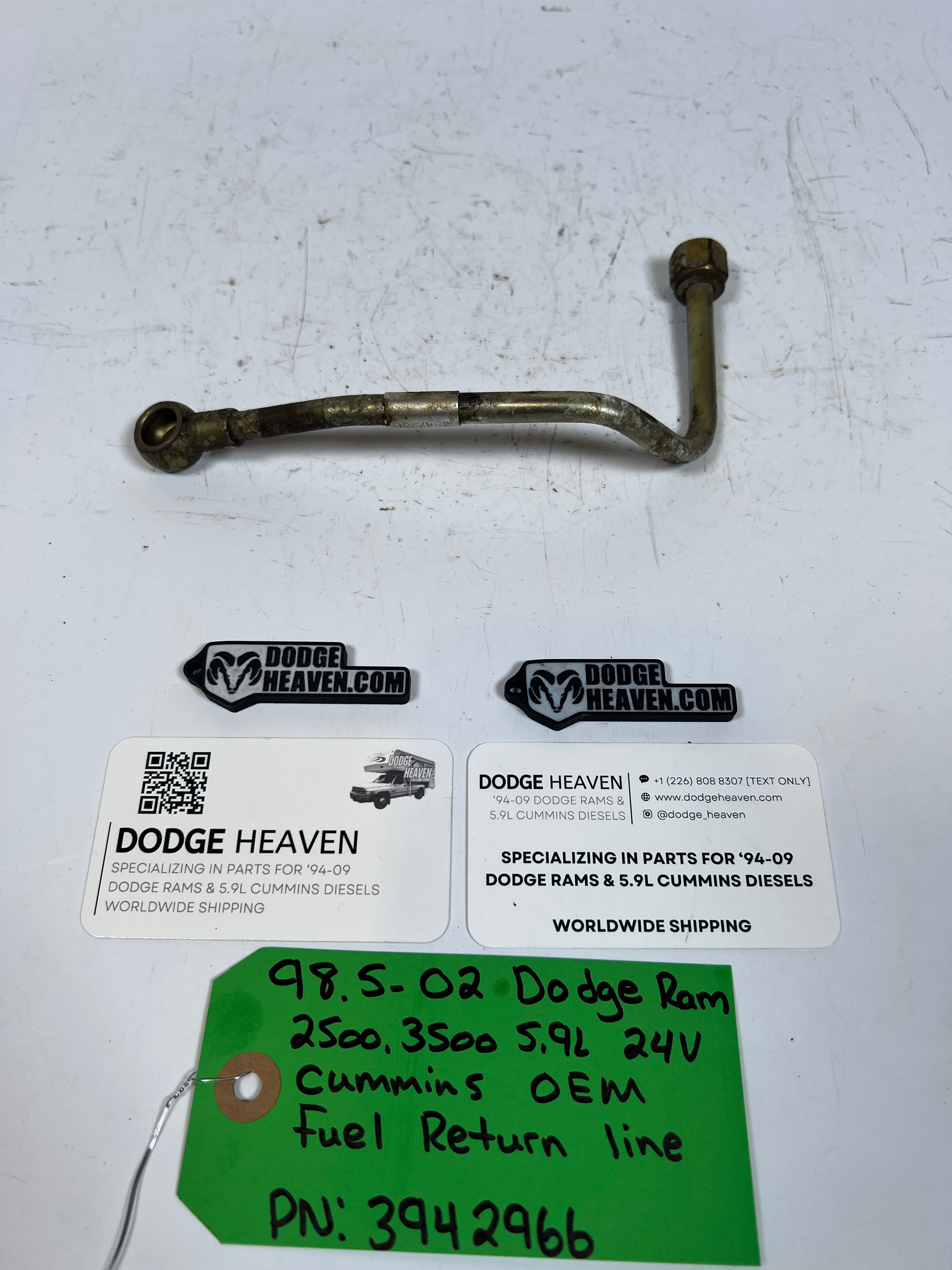 1998.5-2002 Dodge Ram 5.9L 24V Cummins Fuel Return line