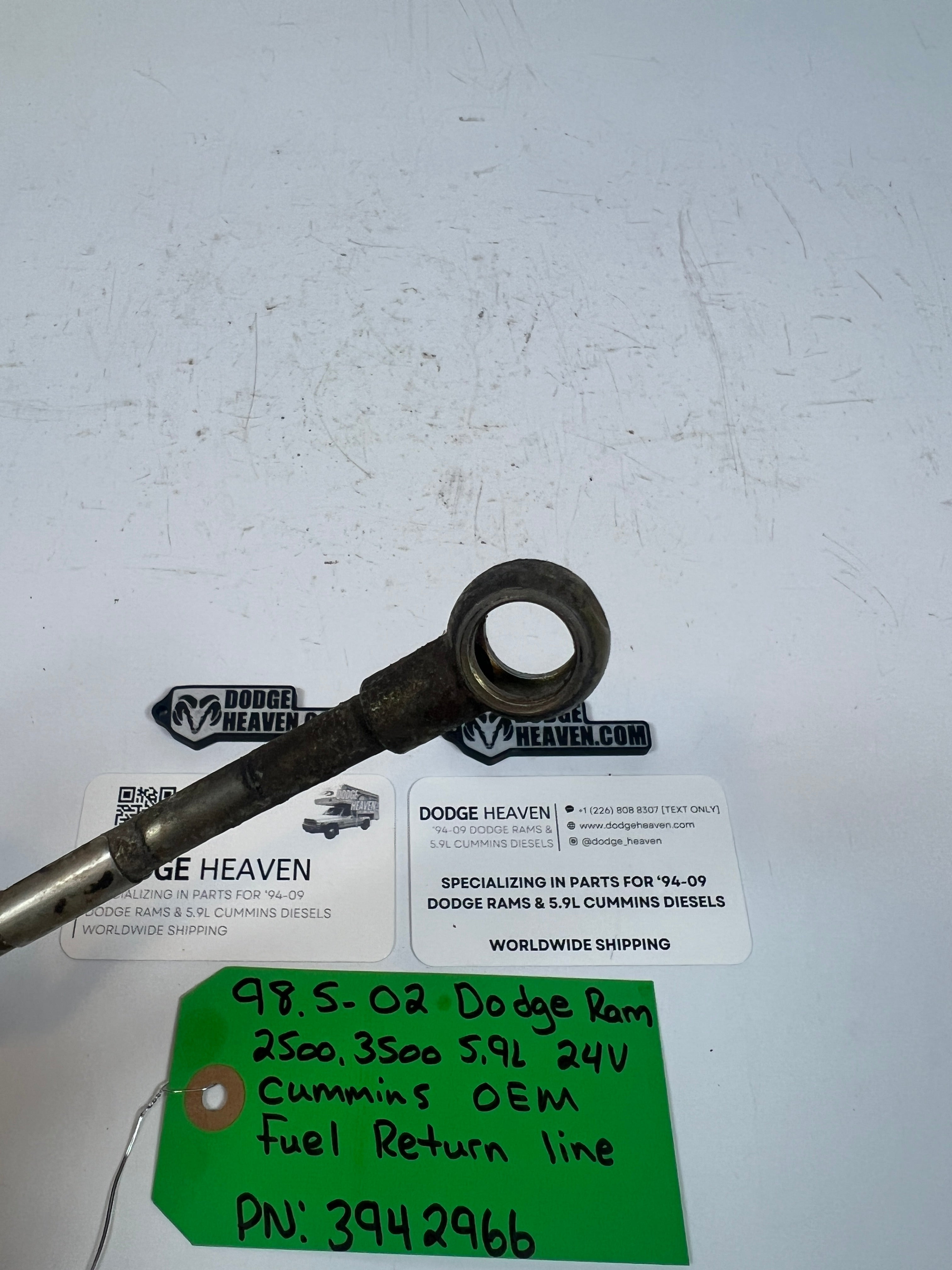1998.5-2002 Dodge Ram 5.9L 24V Cummins Fuel Return line