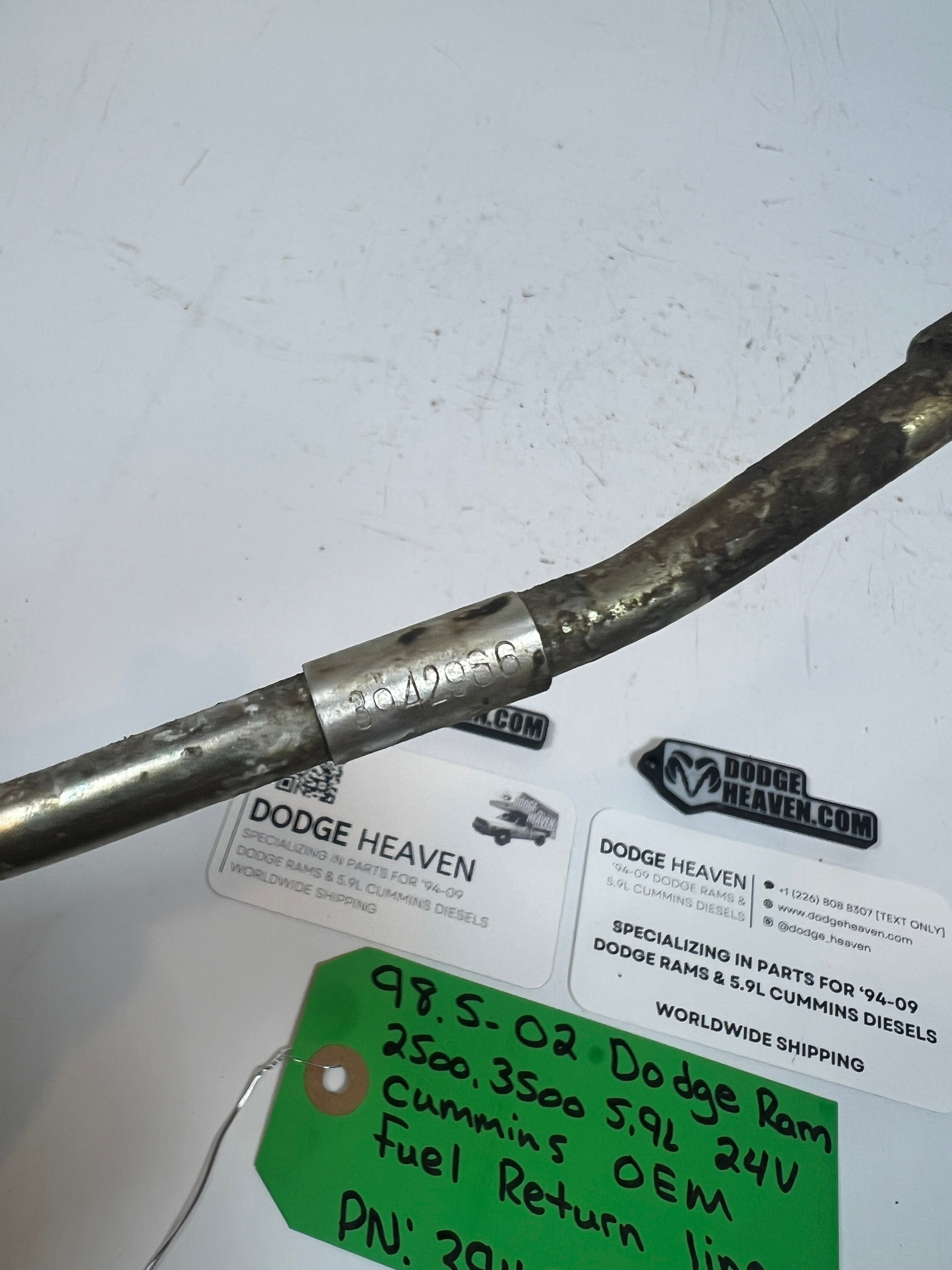 1998.5-2002 Dodge Ram 5.9L 24V Cummins Fuel Return line