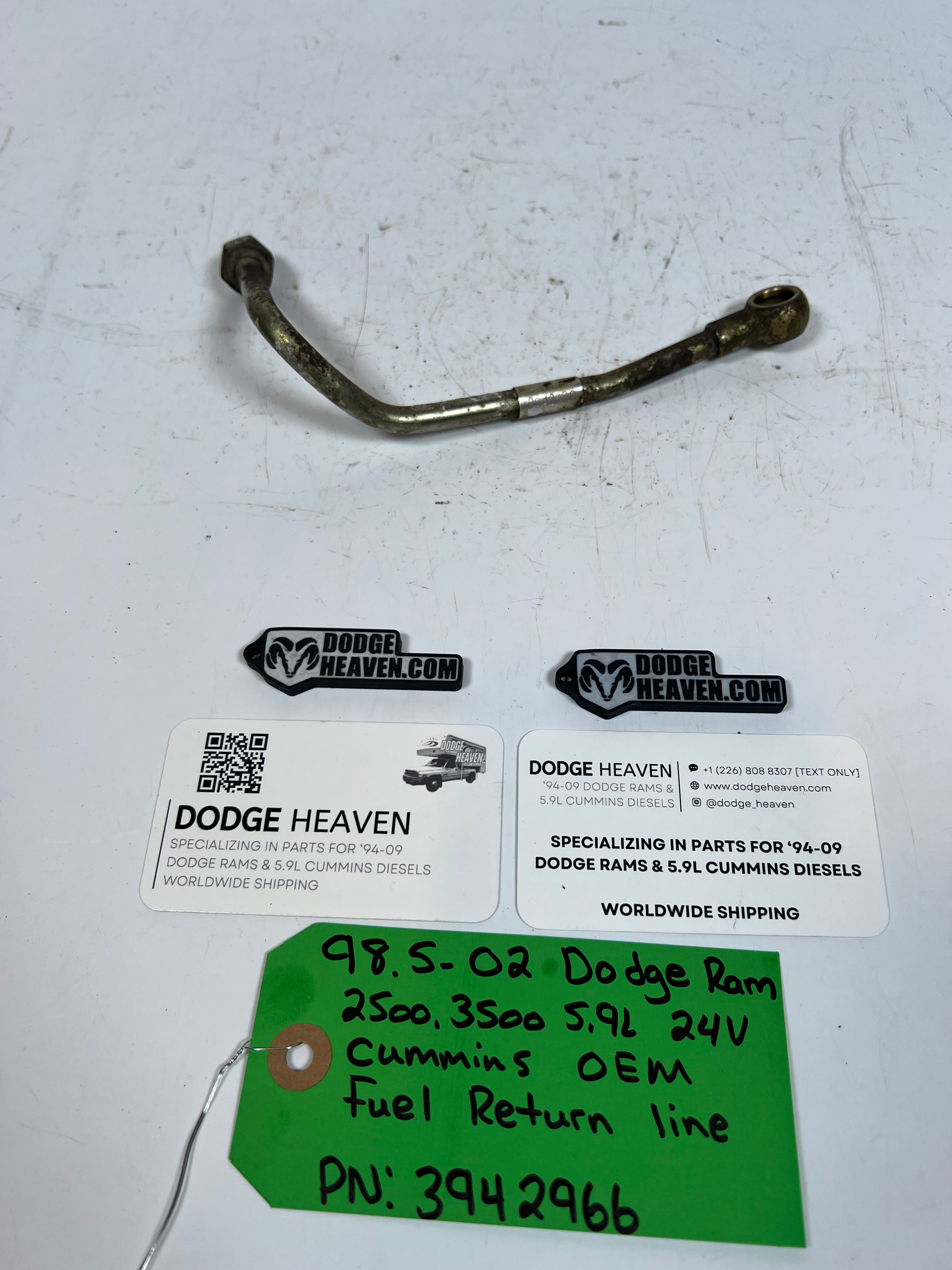 1998.5-2002 Dodge Ram 5.9L 24V Cummins Fuel Return line