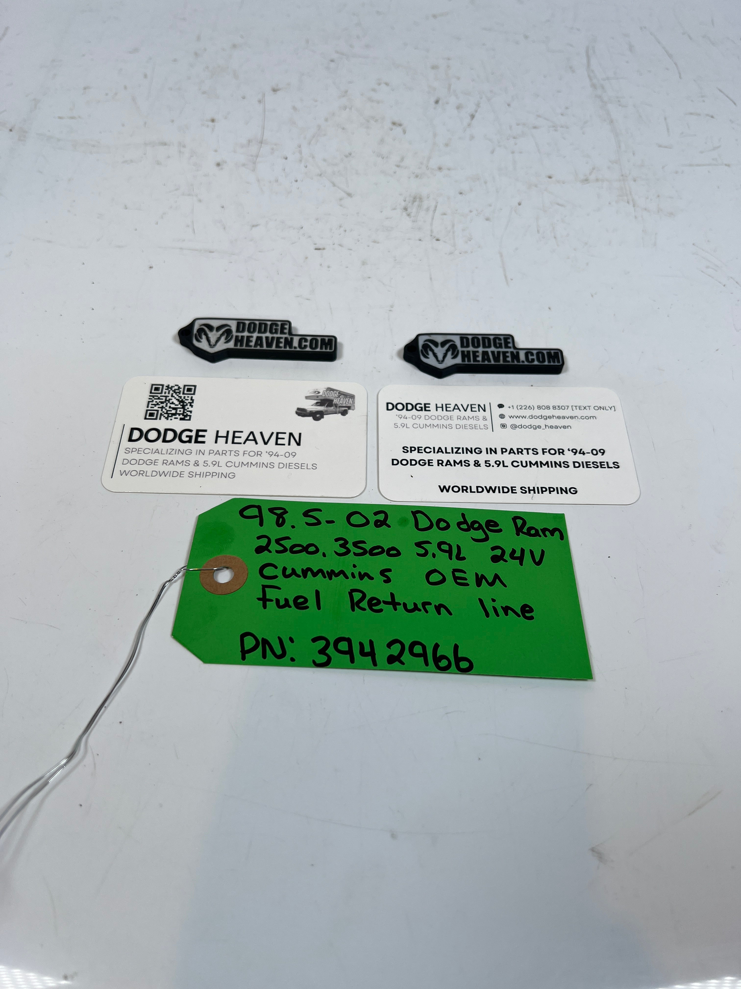 1998.5-2002 Dodge Ram 5.9L 24V Cummins Fuel Return line