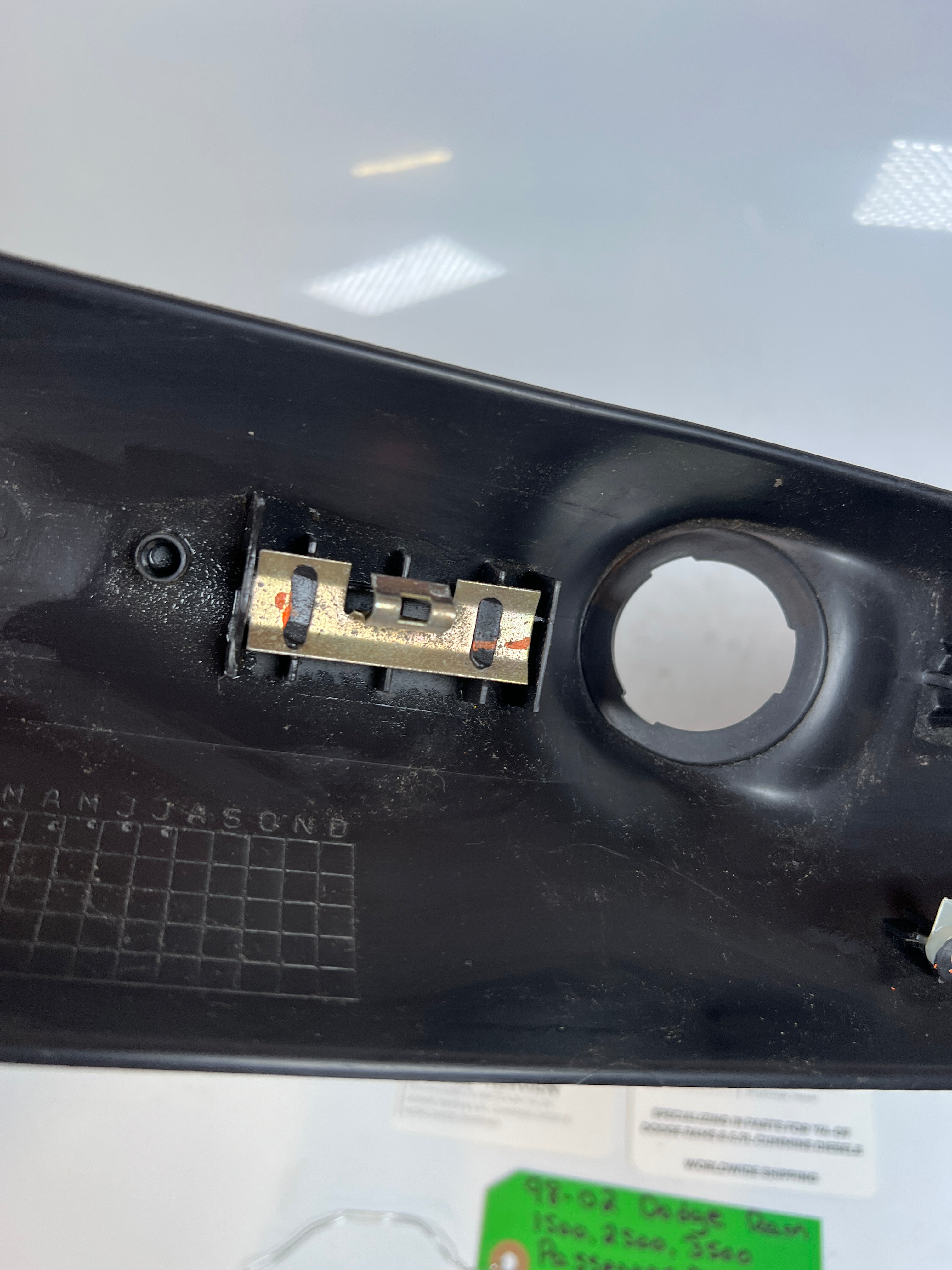 1998-2002 Dodge Ram Passenger RH Infinity A Pillar Trim Panel Dark Grey