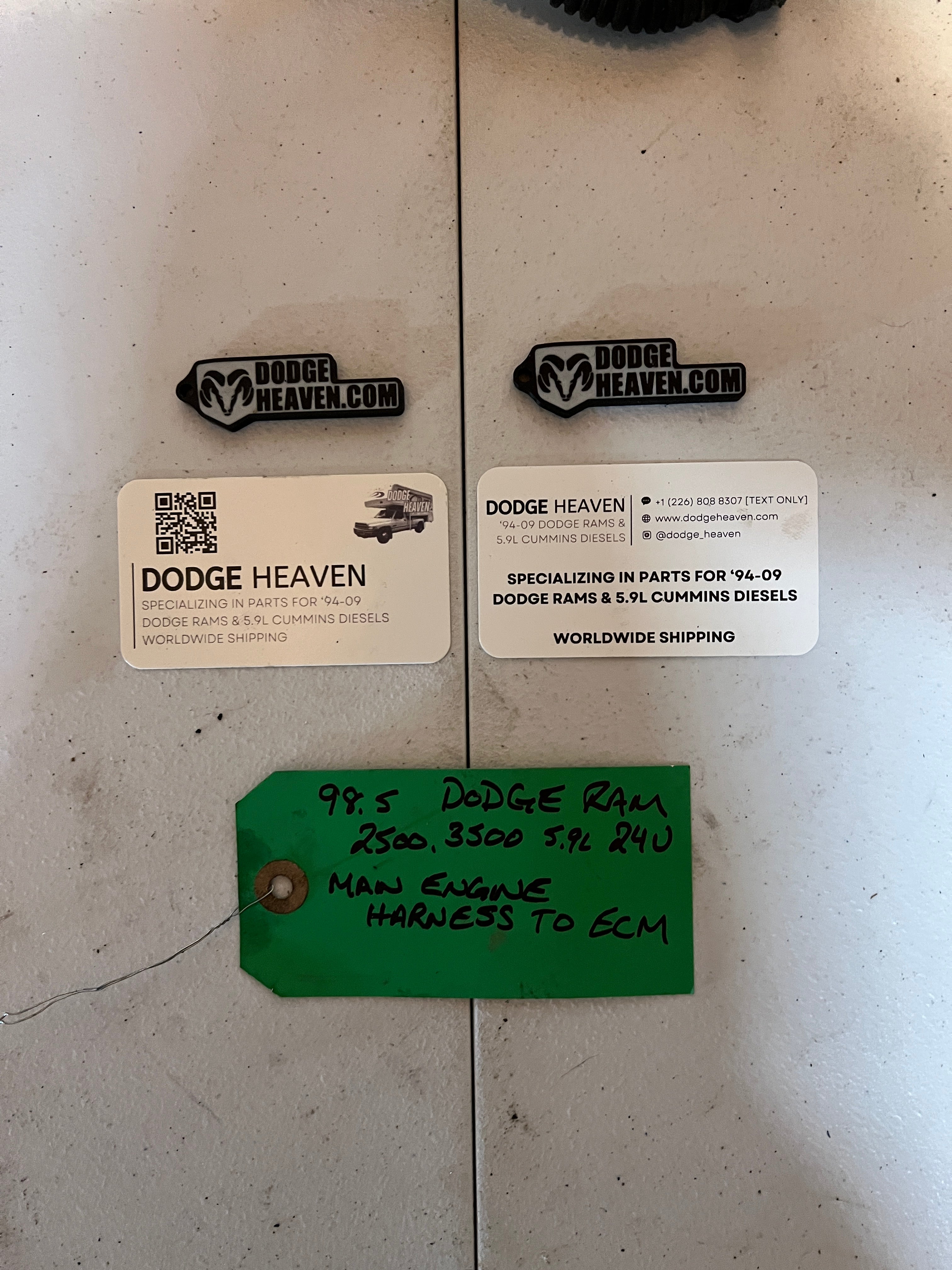 1998.5-1998.5 Dodge Ram 2500 3500 5.9L 24 Valve Cummins Engine Harness
