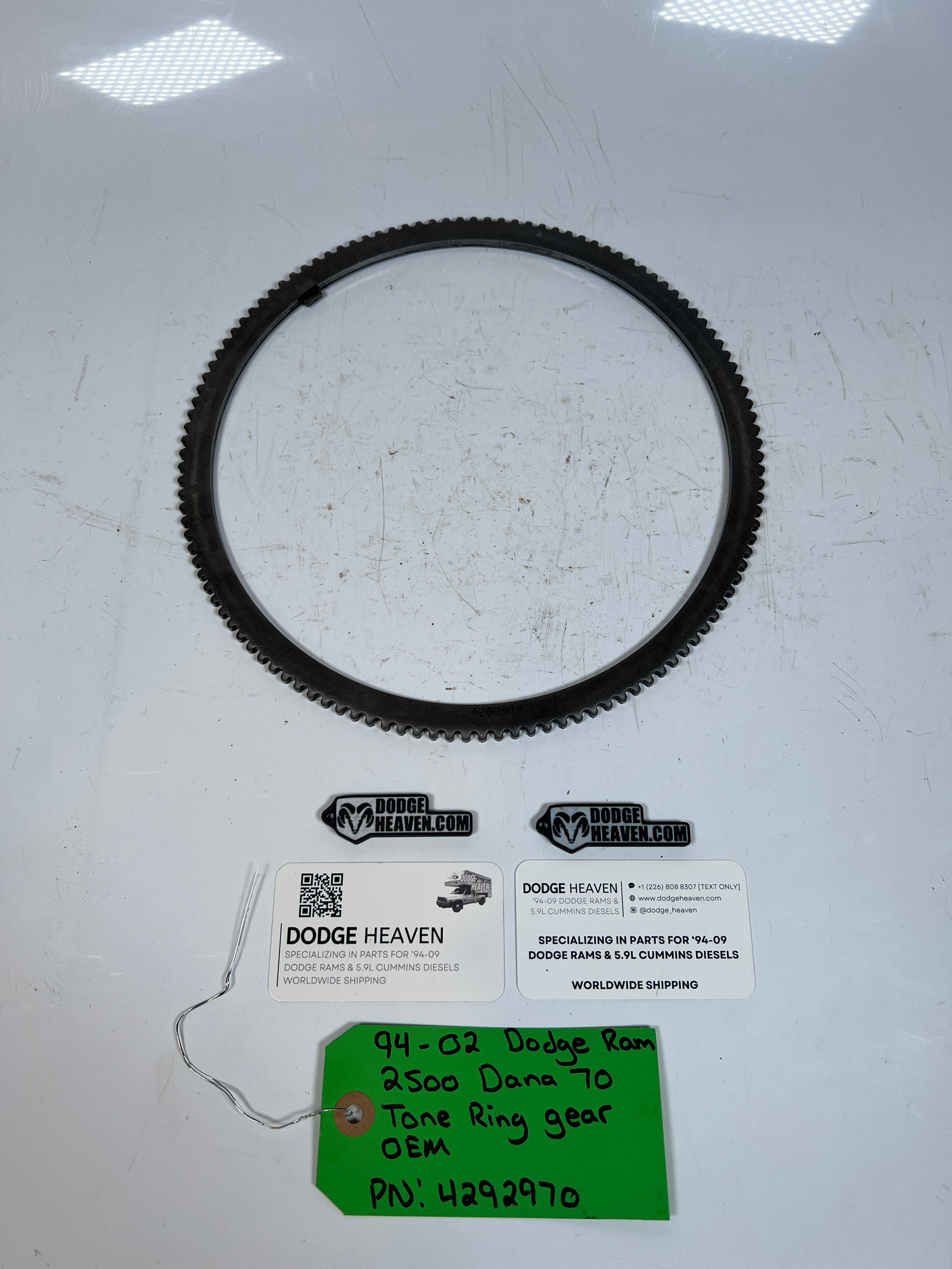 1994-2002 Dodge Ram 2500 Dana 70 Tone Ring Gear