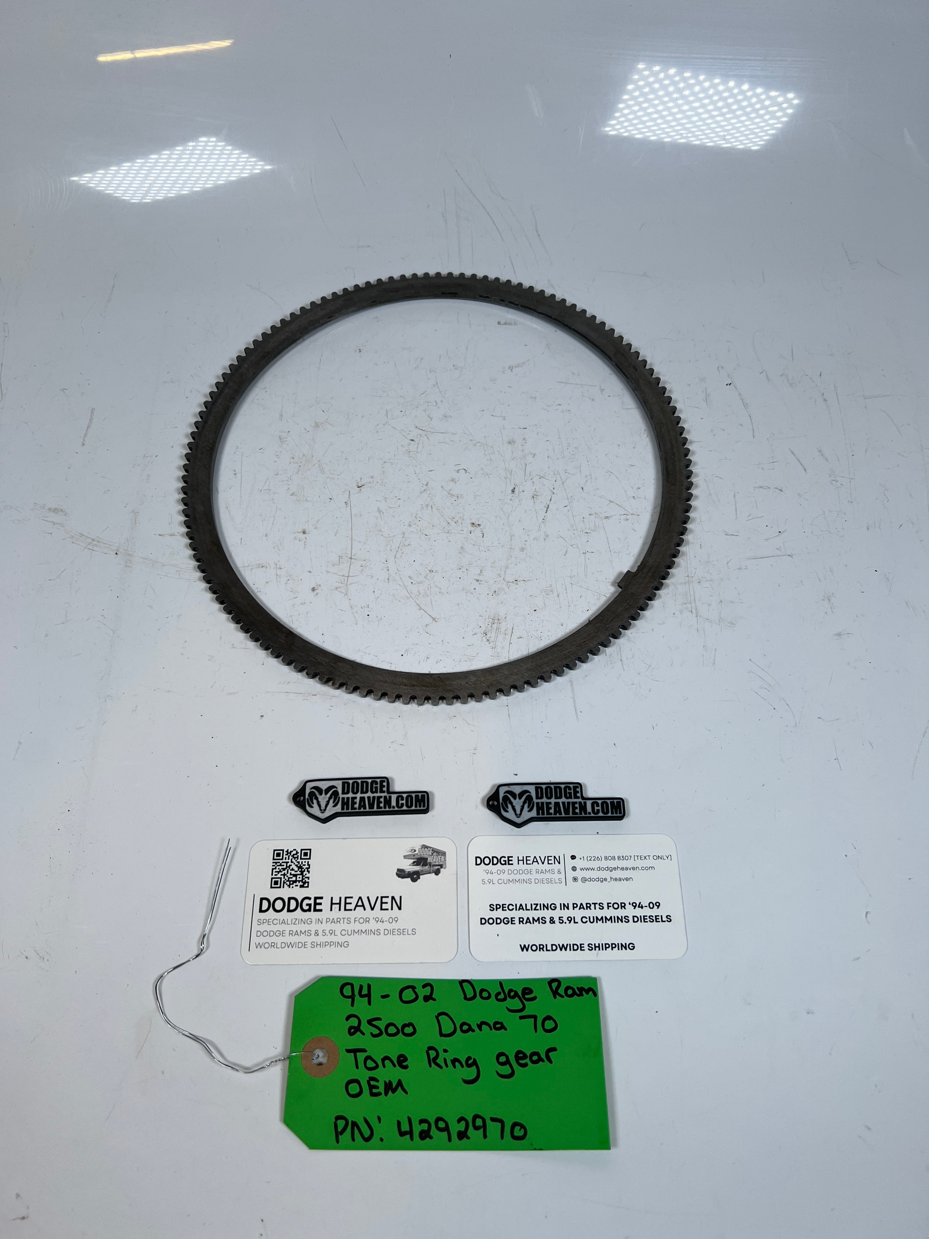 1994-2002 Dodge Ram 2500 Dana 70 Tone Ring Gear