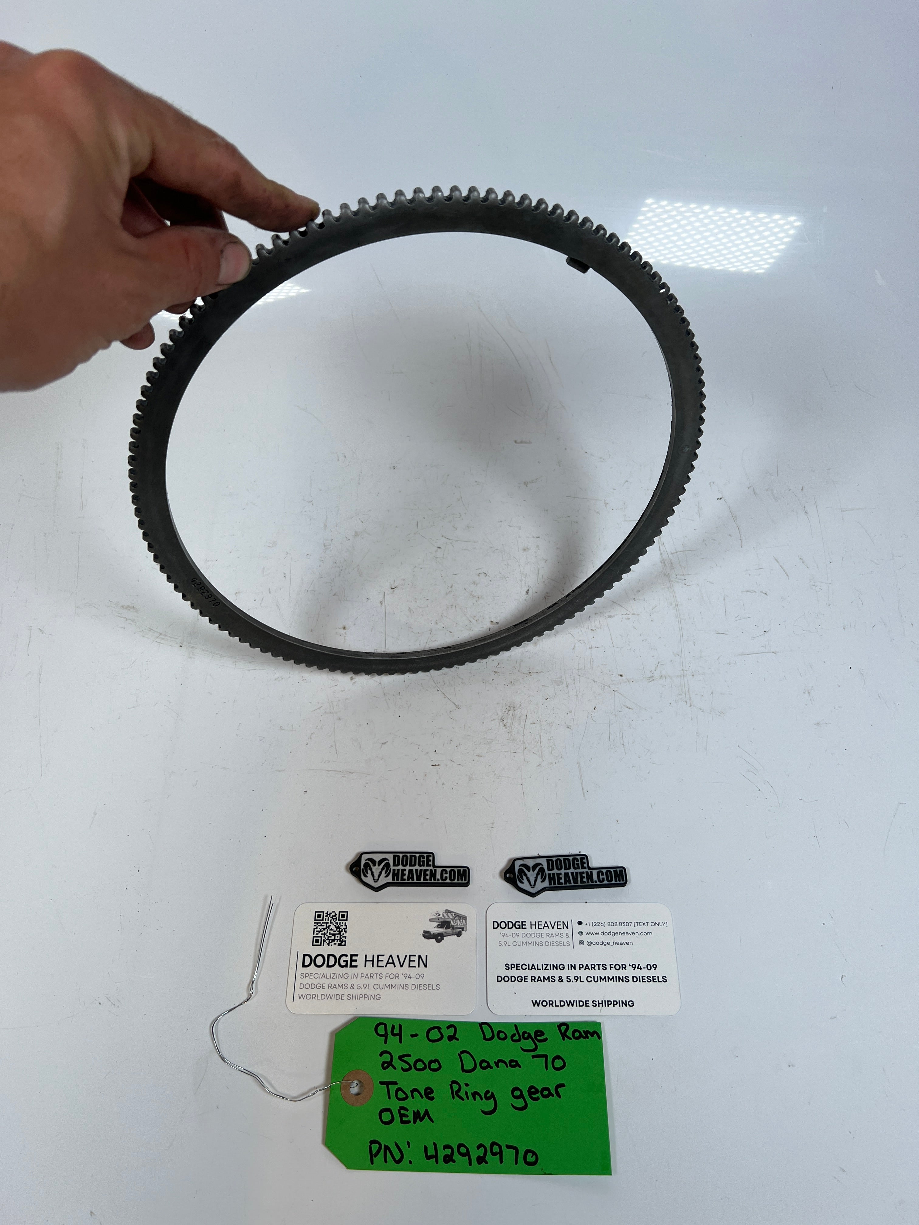 1994-2002 Dodge Ram 2500 Dana 70 Tone Ring Gear