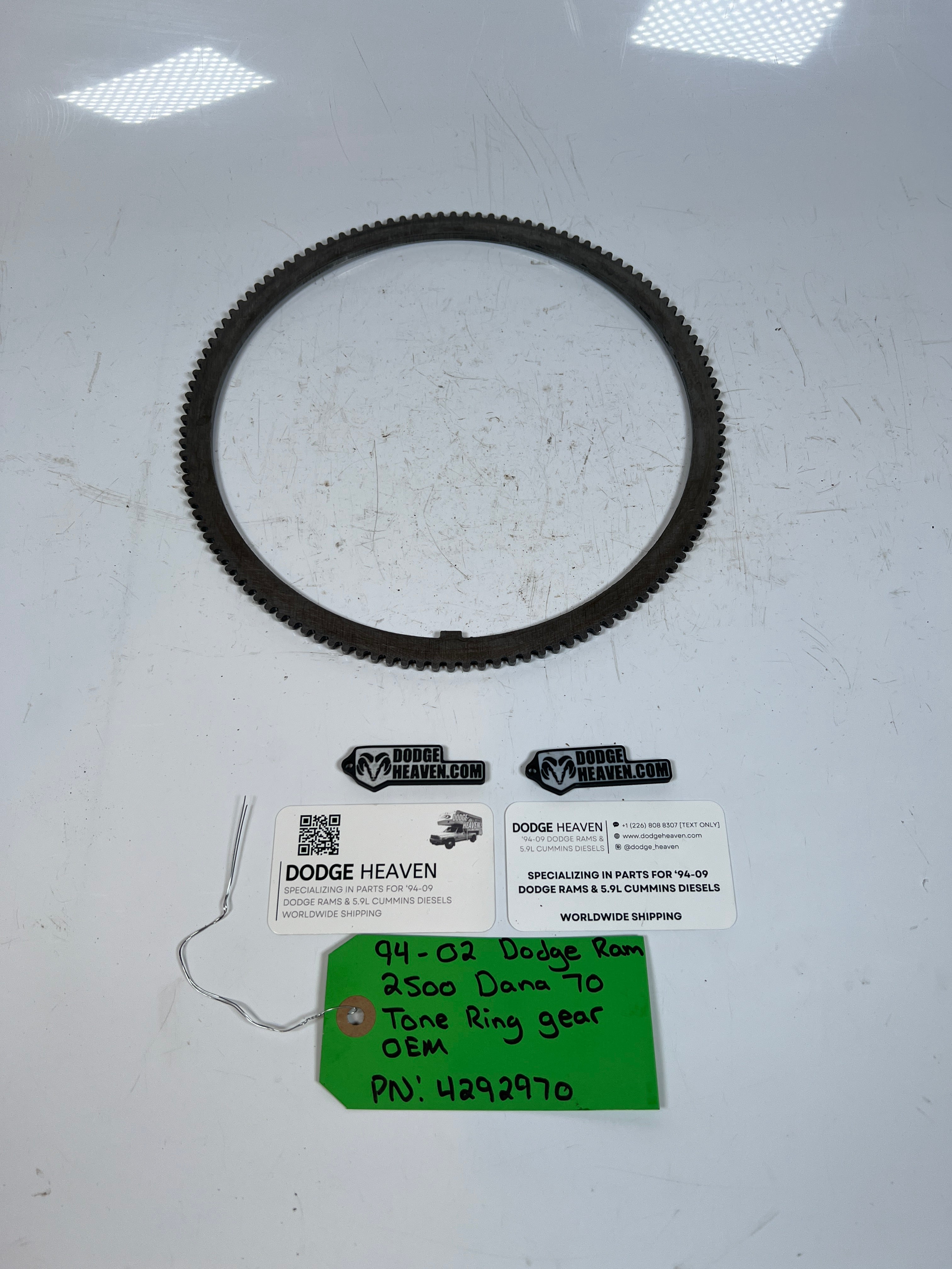 1994-2002 Dodge Ram 2500 Dana 70 Tone Ring Gear