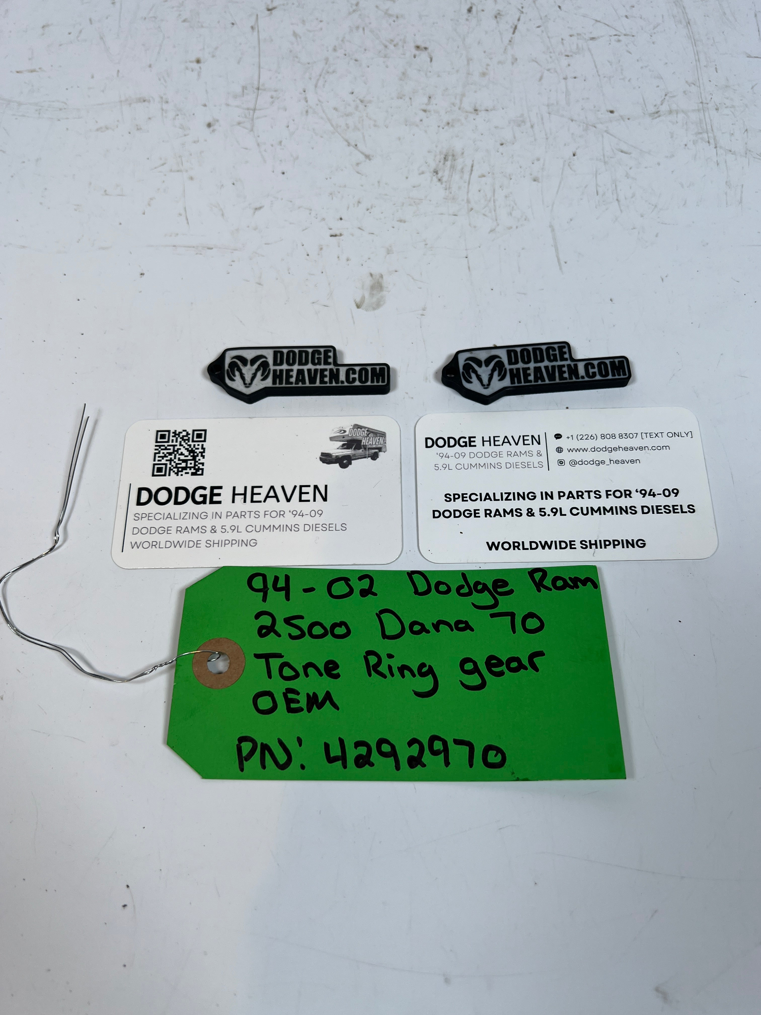 1994-2002 Dodge Ram 2500 Dana 70 Tone Ring Gear