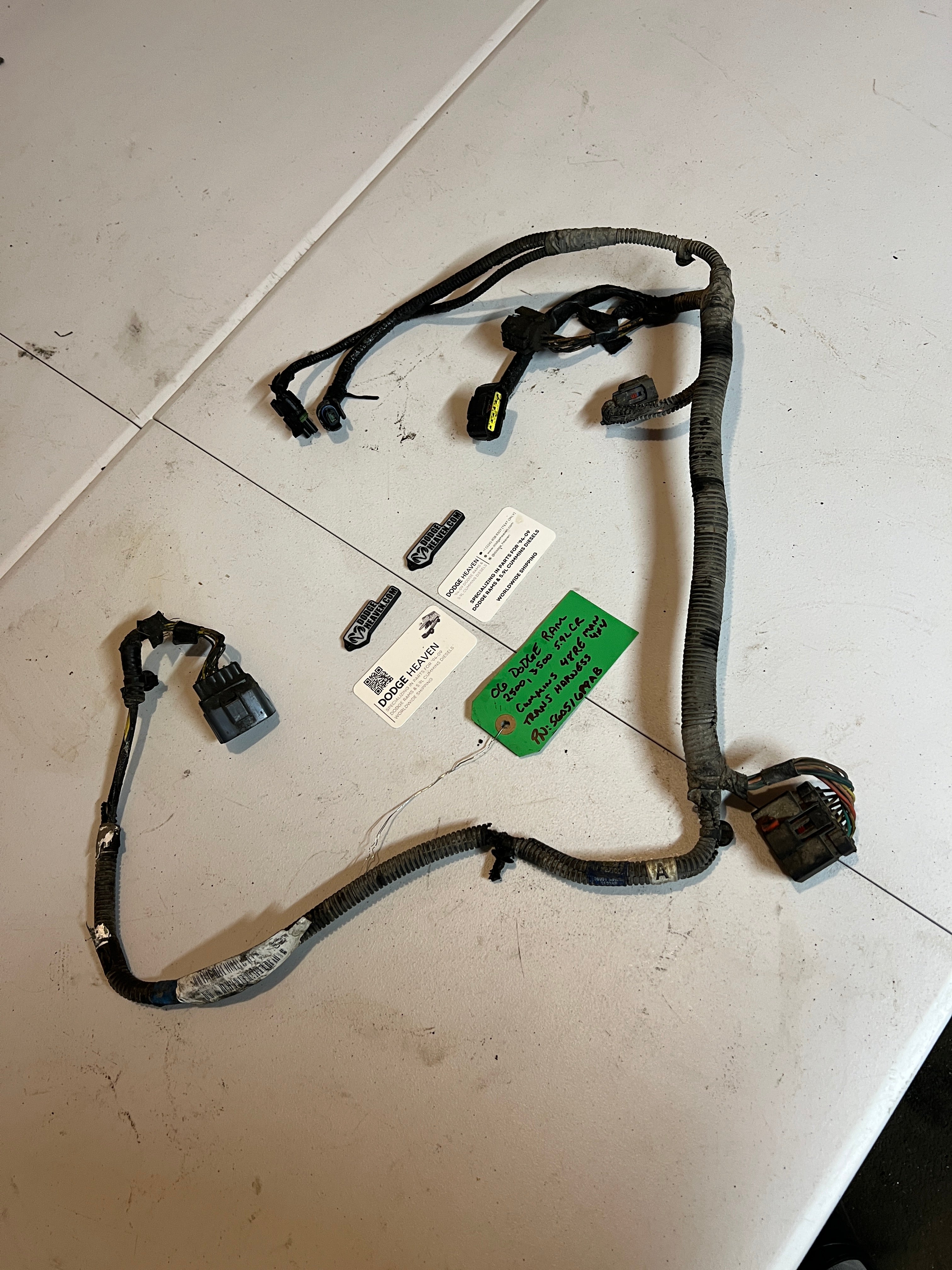 2006-2006 Dodge Ram 2500 3500 5.9L Cummins Transmission Wiring Harness