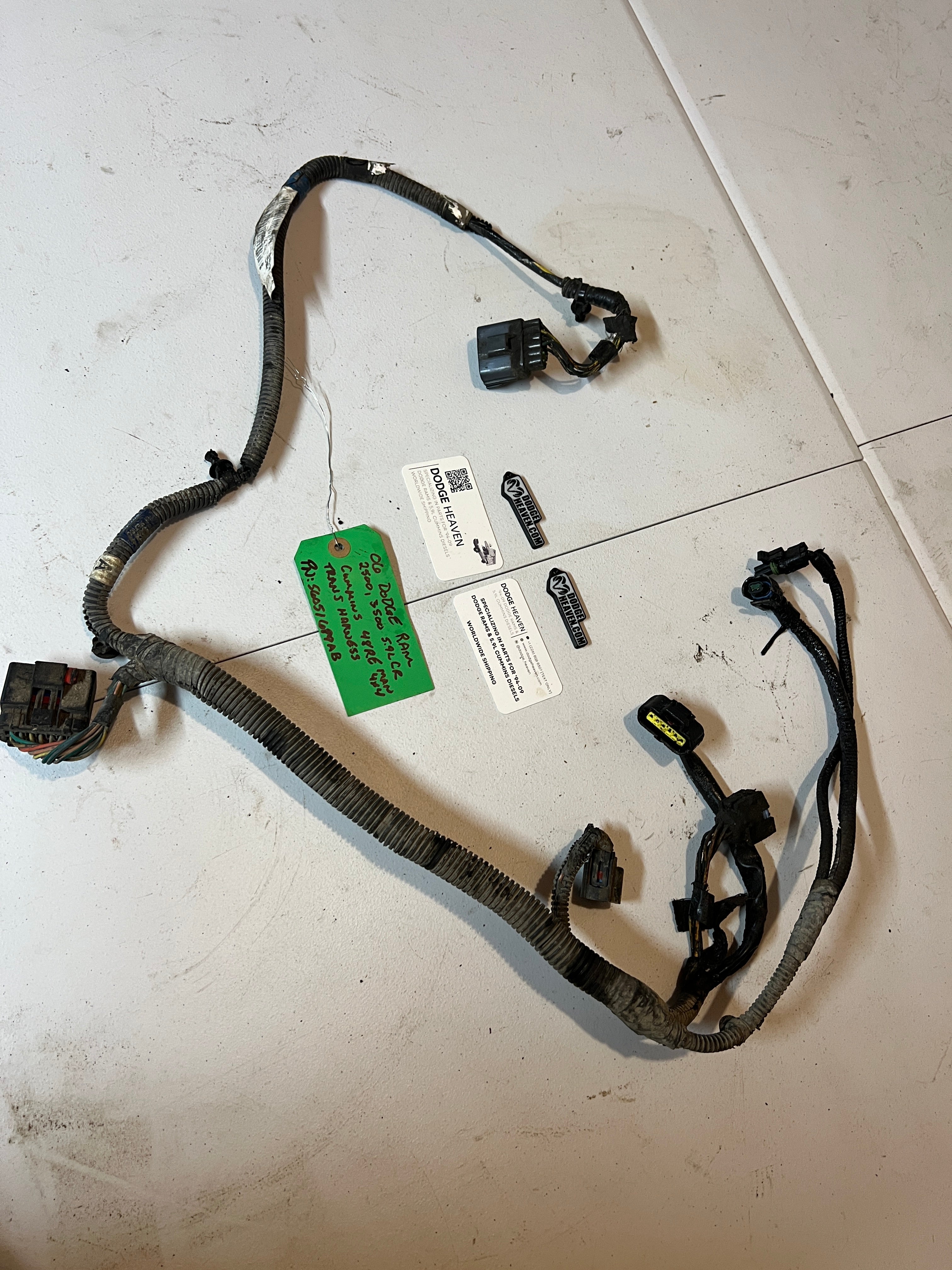 2006-2006 Dodge Ram 2500 3500 5.9L Cummins Transmission Wiring Harness