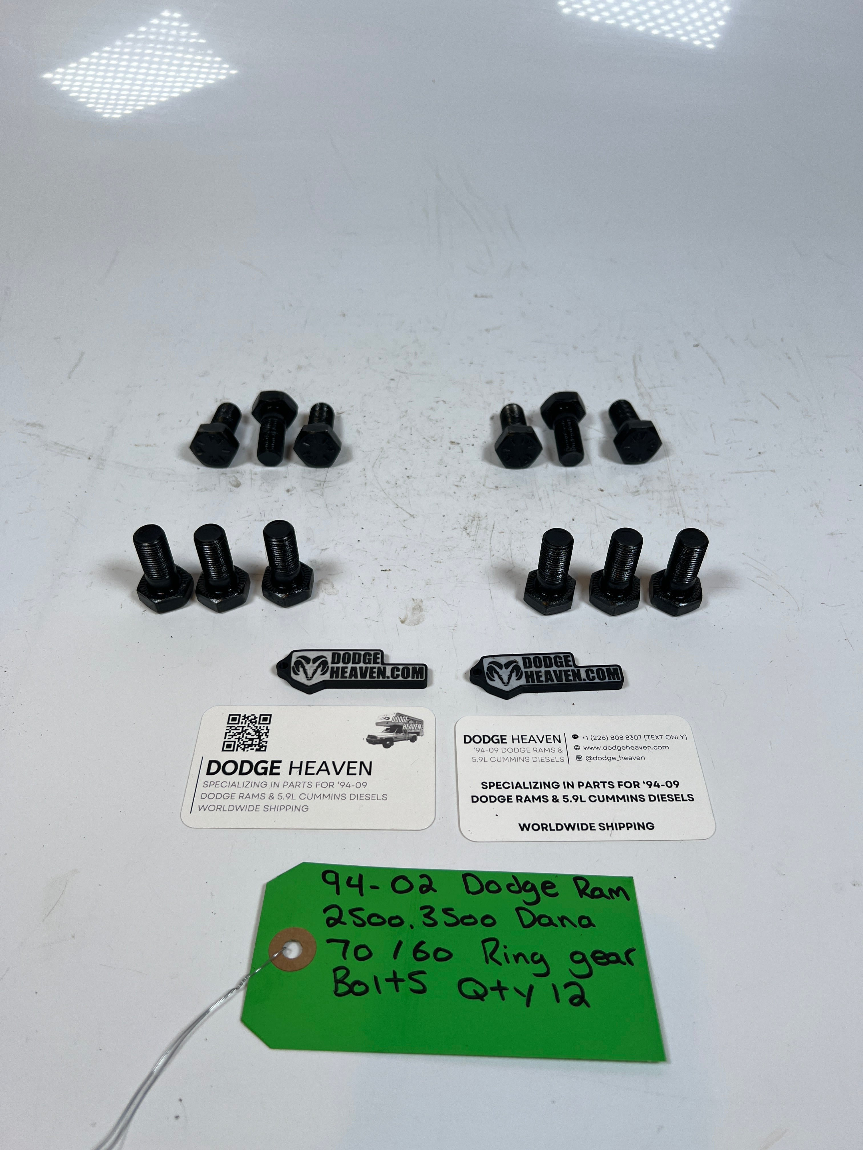1994-1998 Dodge Ram 2500 Dana 60 / 70 Ring Gear Bolts QTY 12