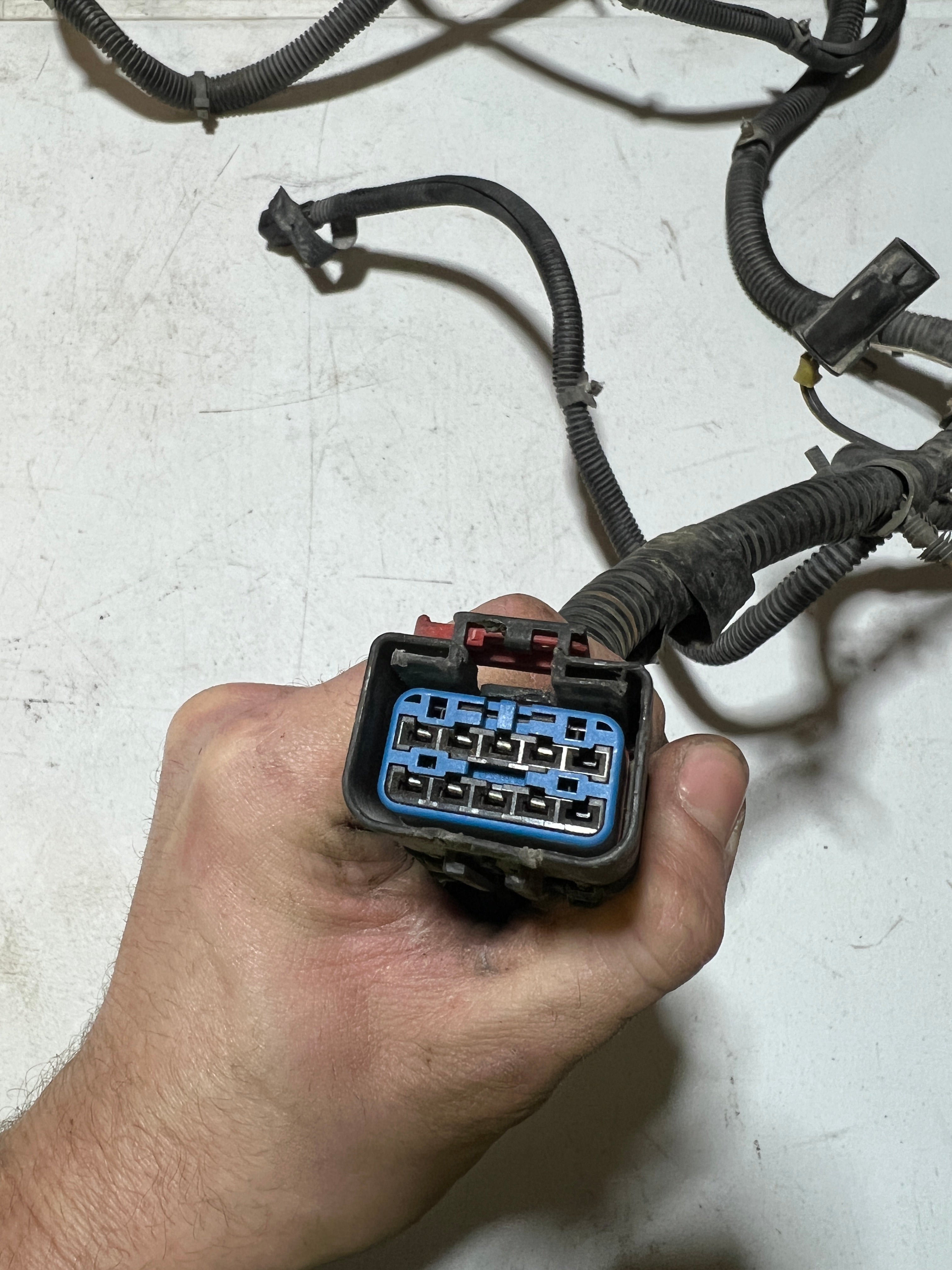 2001-2002 Dodge Ram 1500 2500 EXT Cab Short Box Frame Wiring Harness