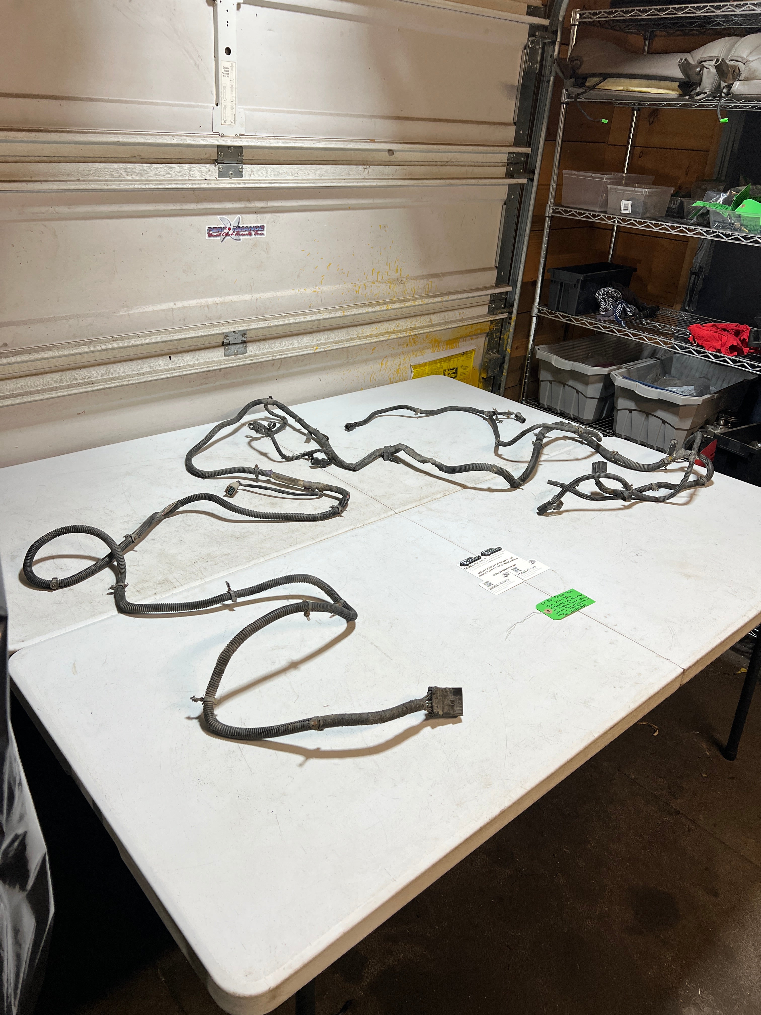 2001-2002 Dodge Ram 1500 2500 EXT Cab Short Box Frame Wiring Harness