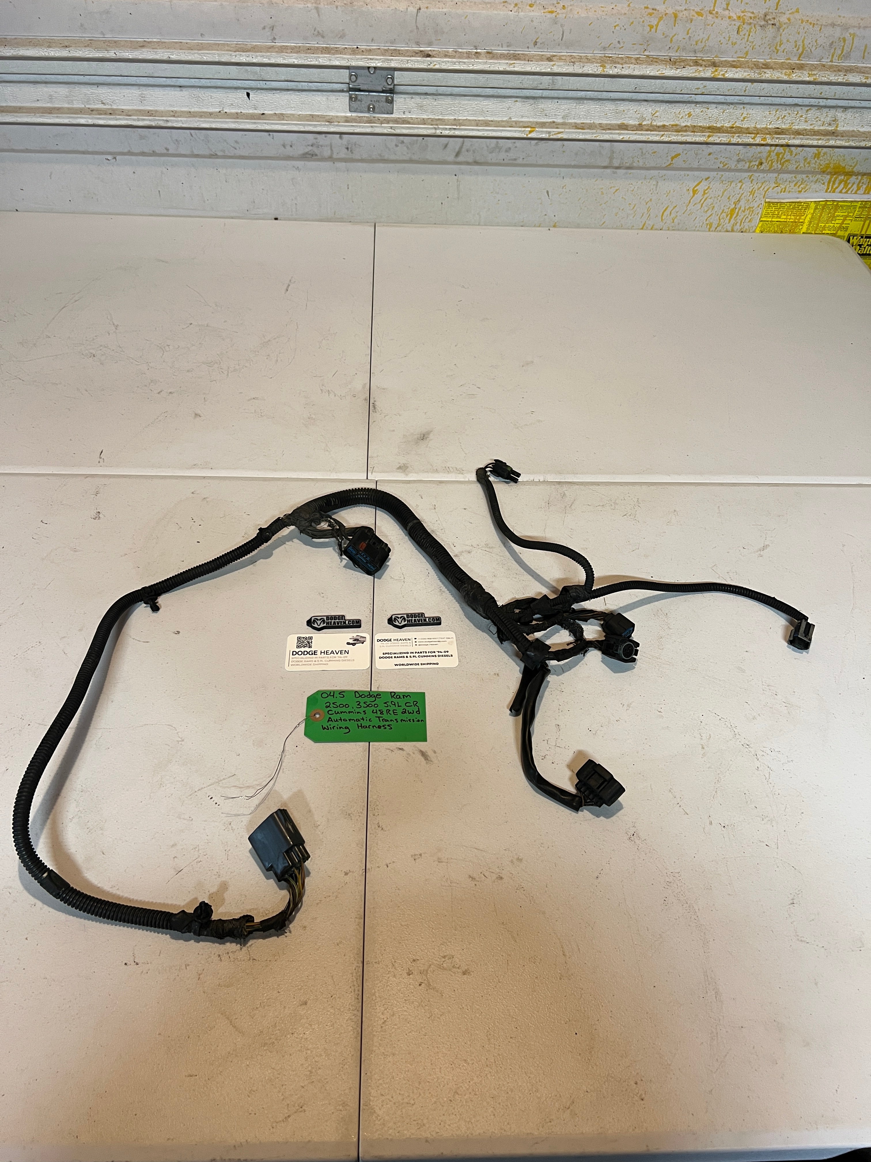 2004.5-2004.5 Dodge Ram 2500 3500 5.9L Cummins 48RE 2wd Transmission wiring Harness