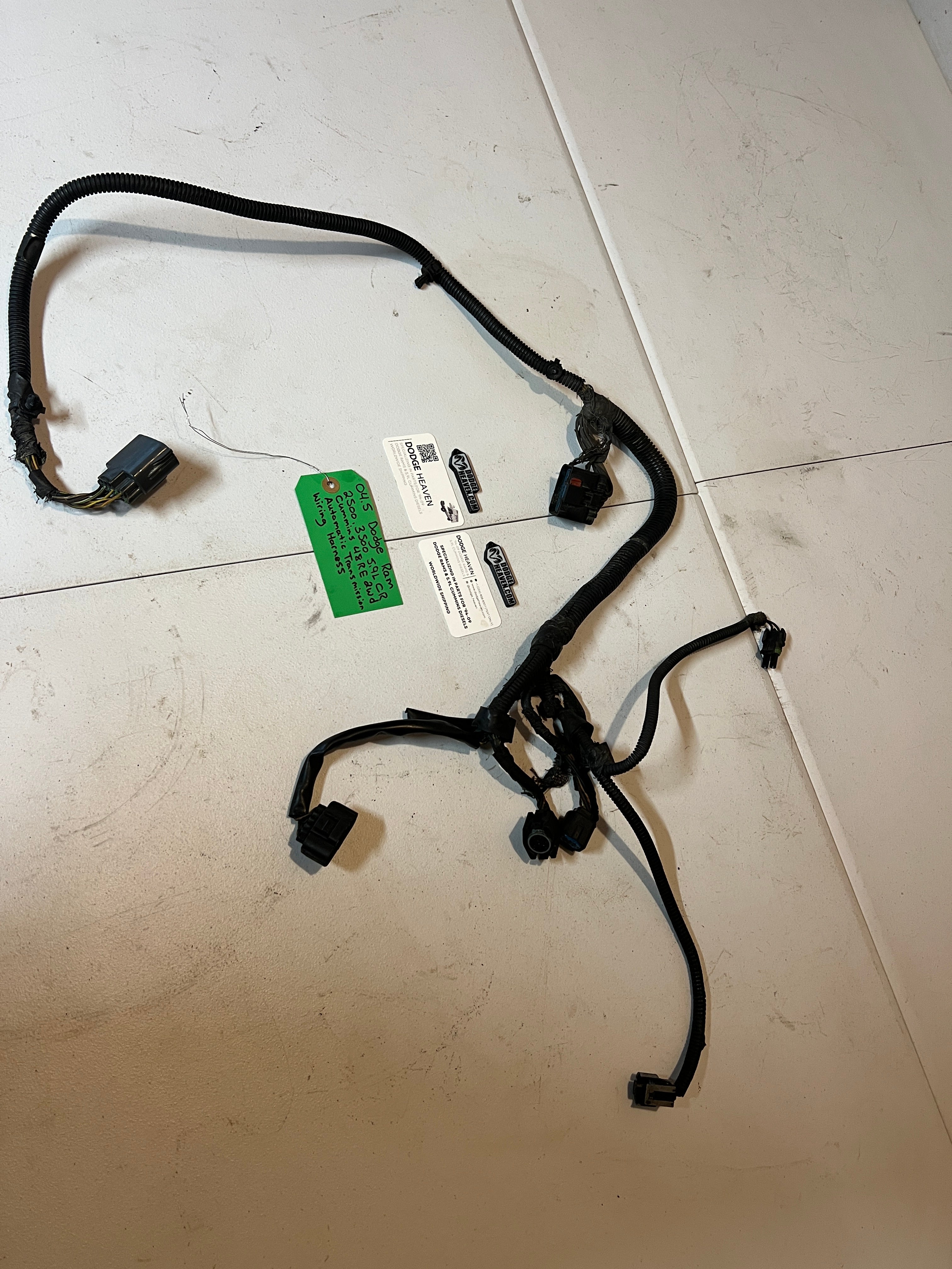 2004.5-2004.5 Dodge Ram 2500 3500 5.9L Cummins 48RE 2wd Transmission wiring Harness