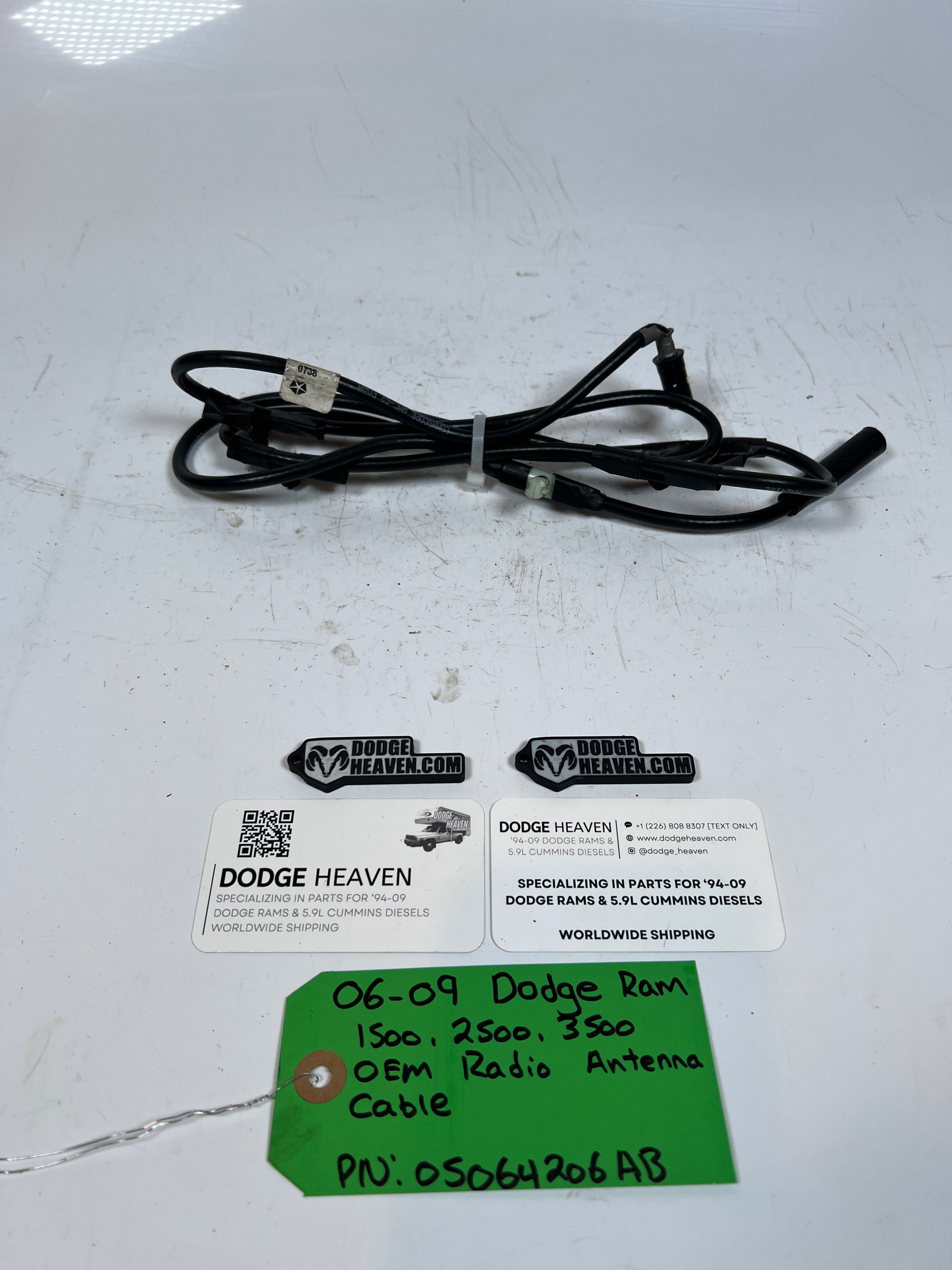 2006-2009 Dodge Ram 1500-3500 Radio Antenna Cable