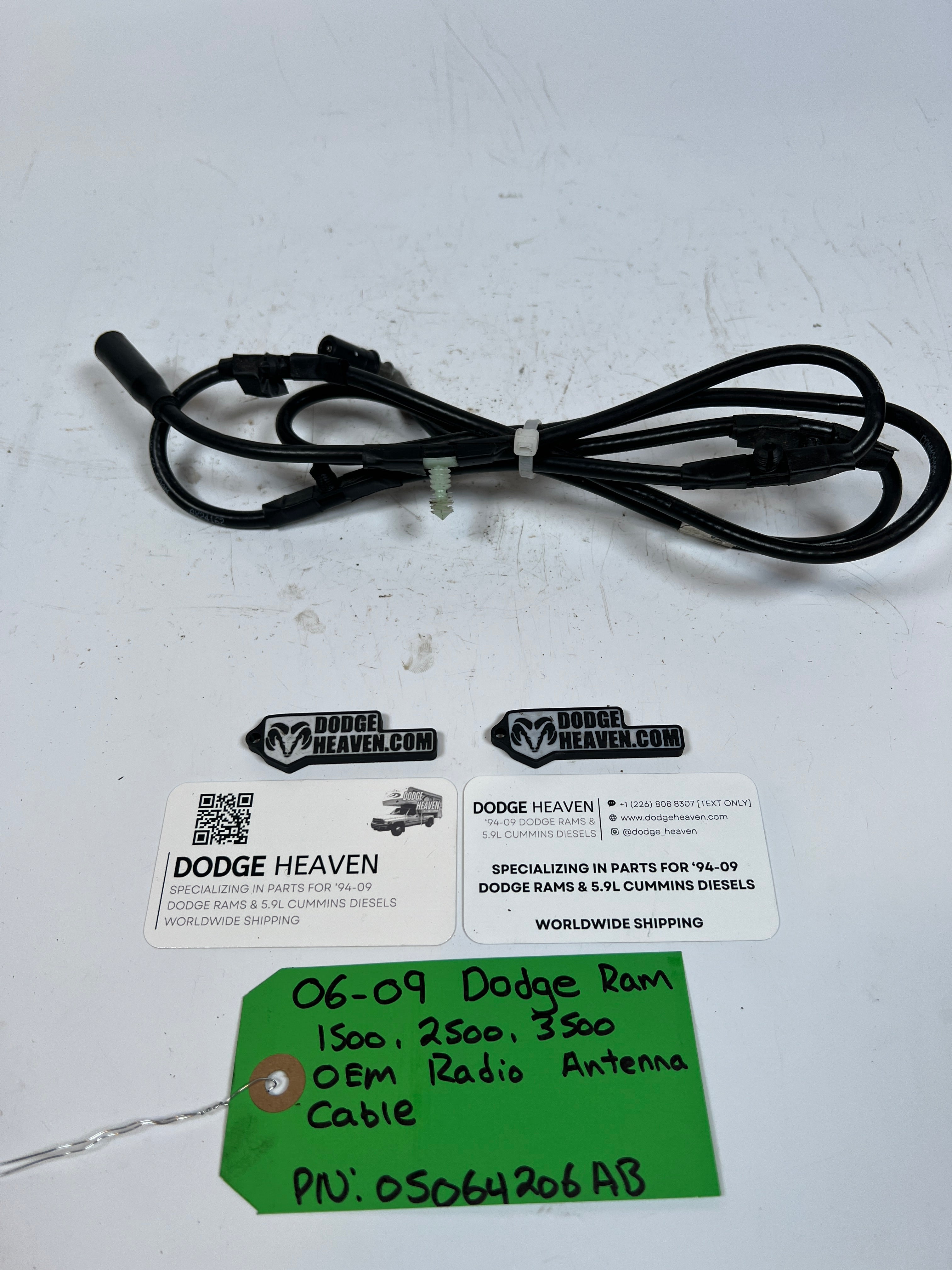 2006-2009 Dodge Ram 1500-3500 Radio Antenna Cable