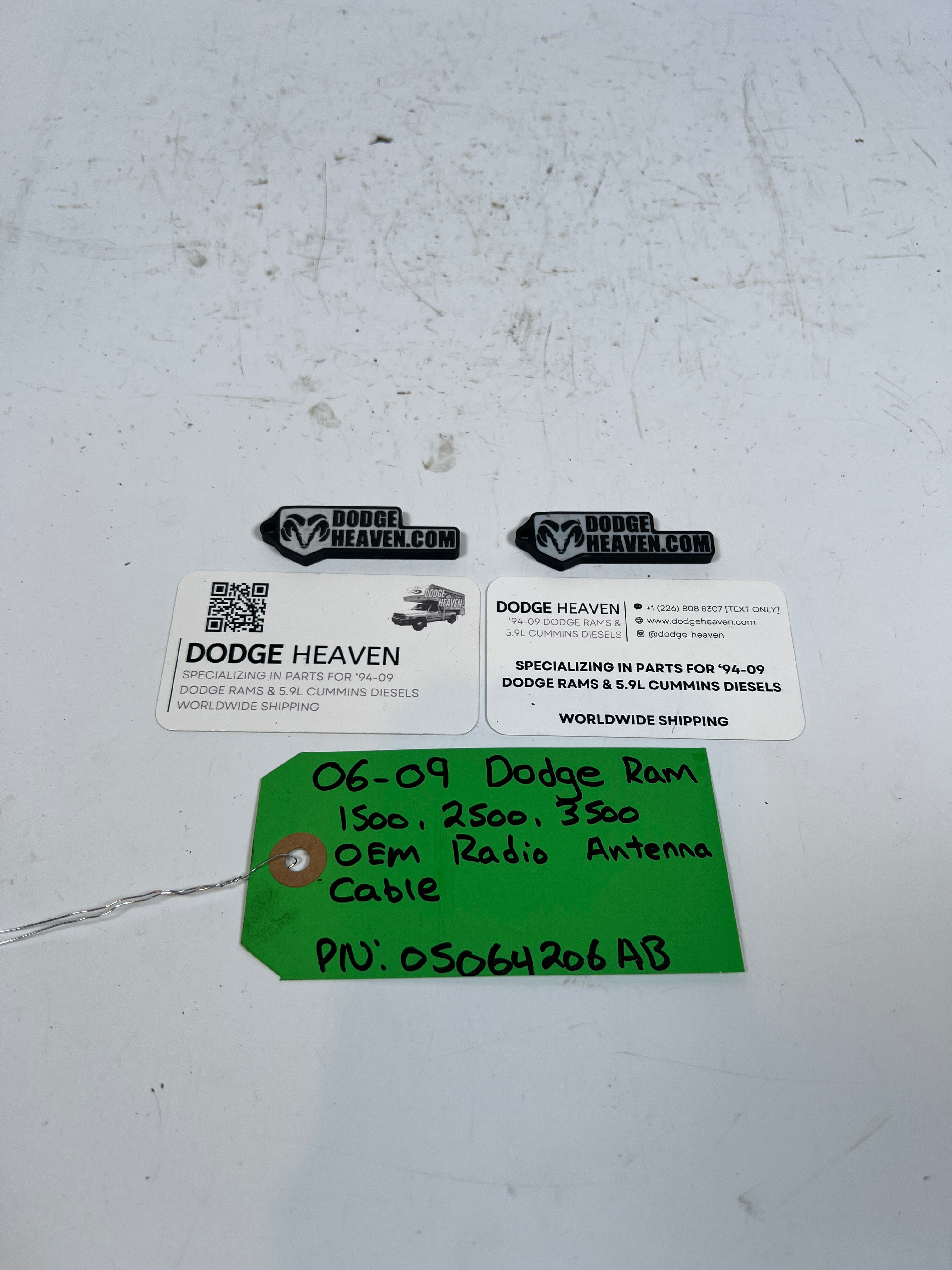 2006-2009 Dodge Ram 1500-3500 Radio Antenna Cable