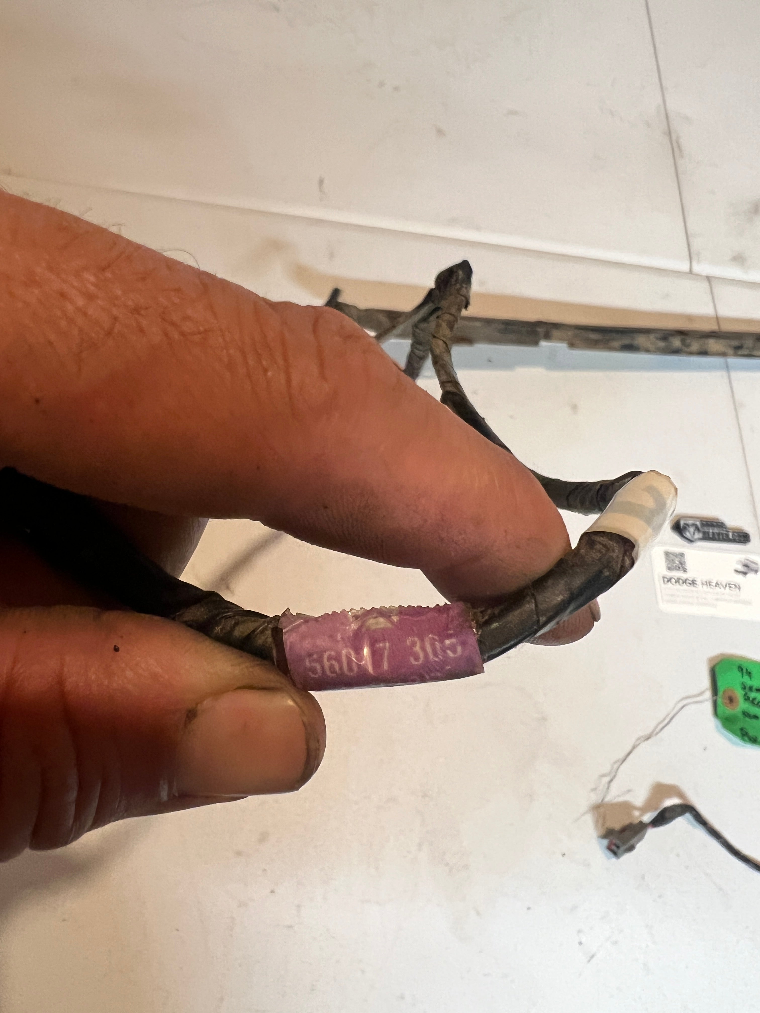 1994-1994 Dodge Ram 2500 3500 Regular Cab, Cab Harness