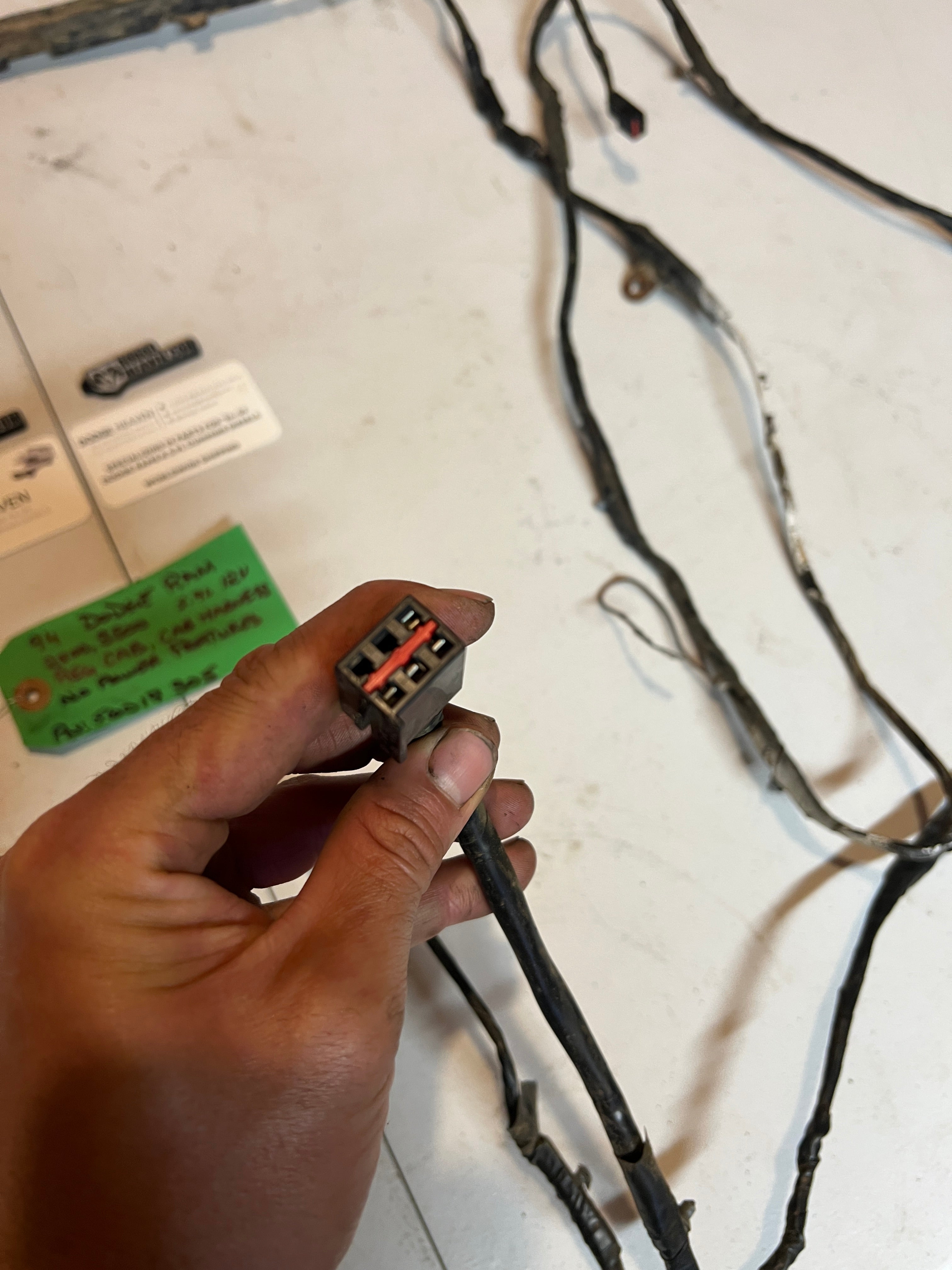 1994-1994 Dodge Ram 2500 3500 Regular Cab, Cab Harness