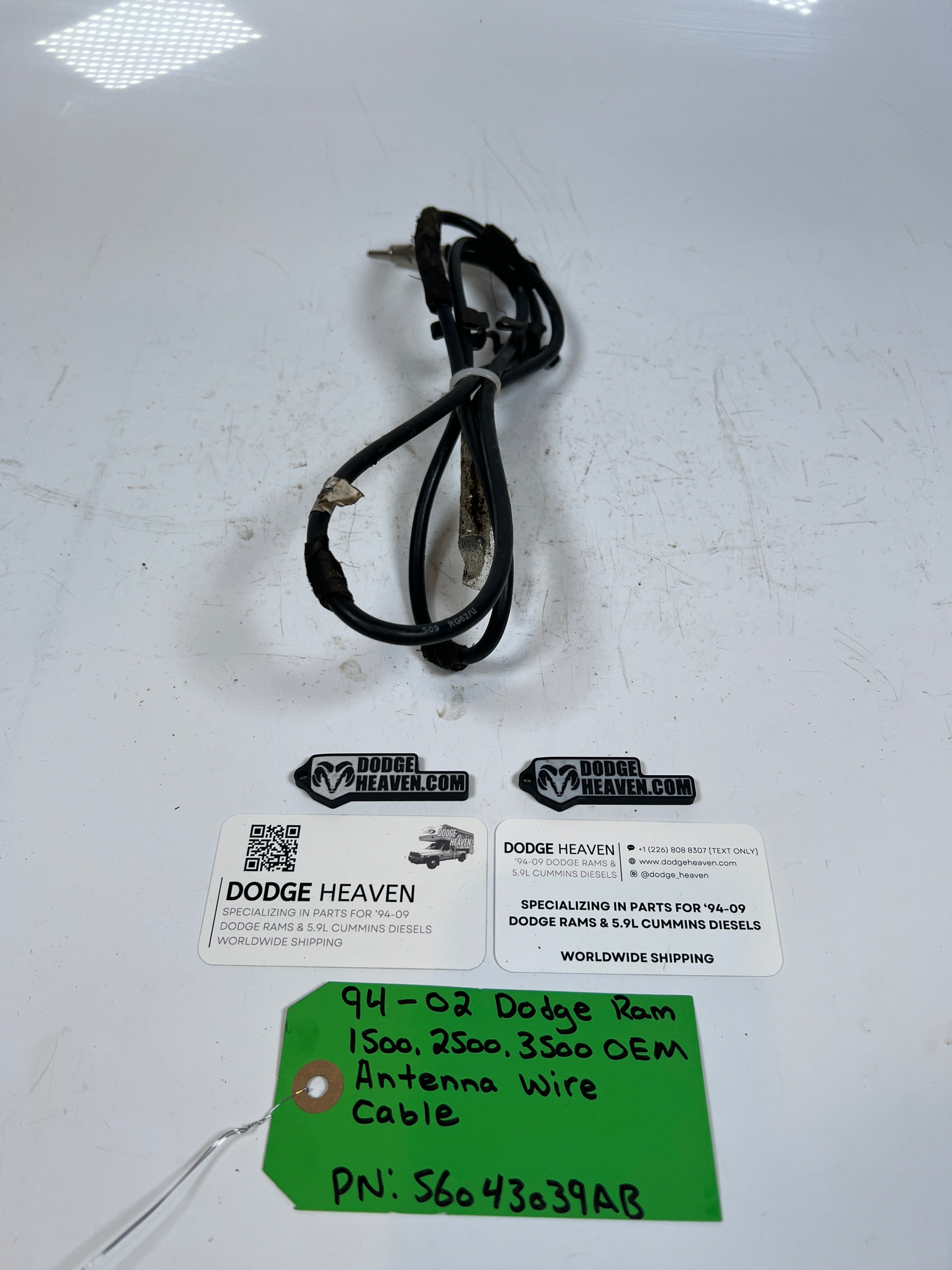 1994-2002 Dodge Ram 1500-3500 Antenna Wire Cable