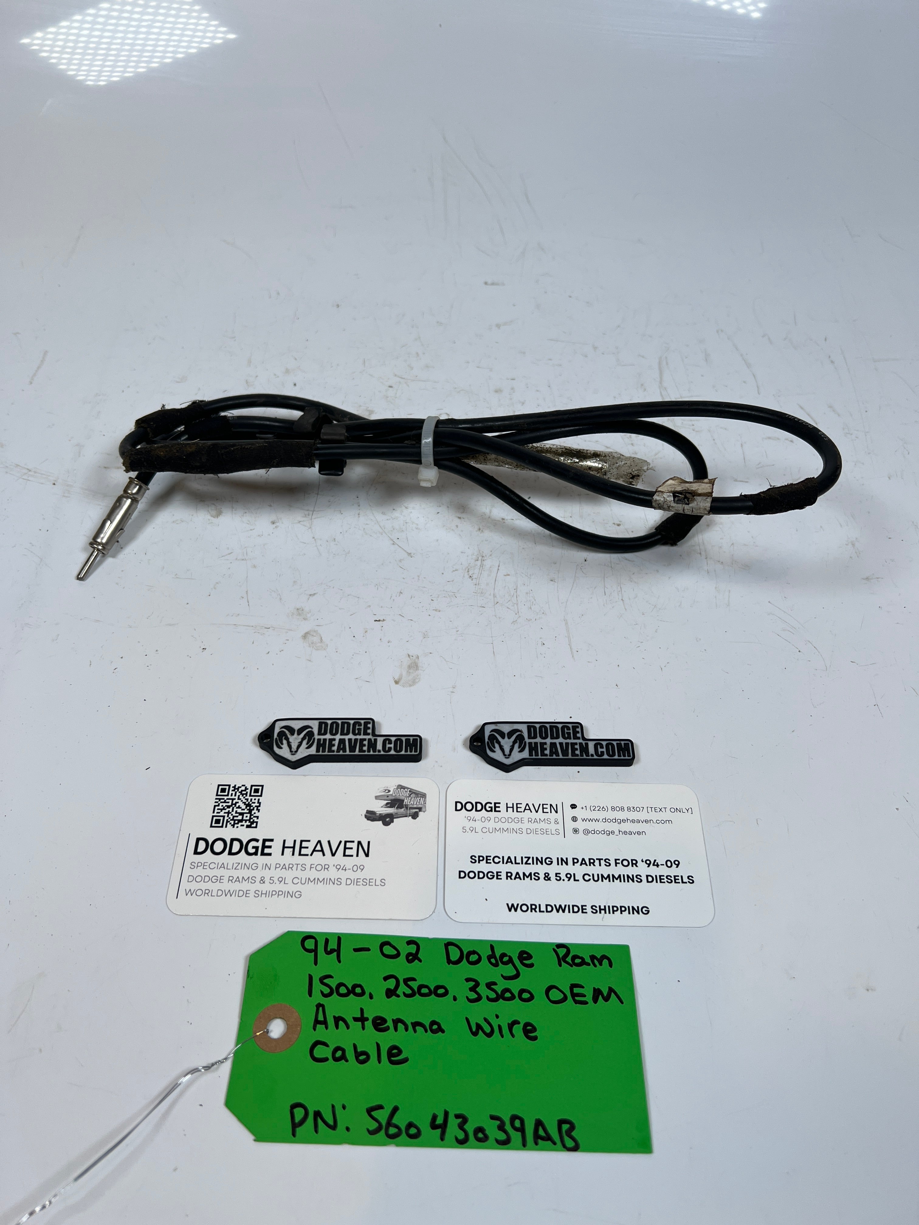1994-2002 Dodge Ram 1500-3500 Antenna Wire Cable