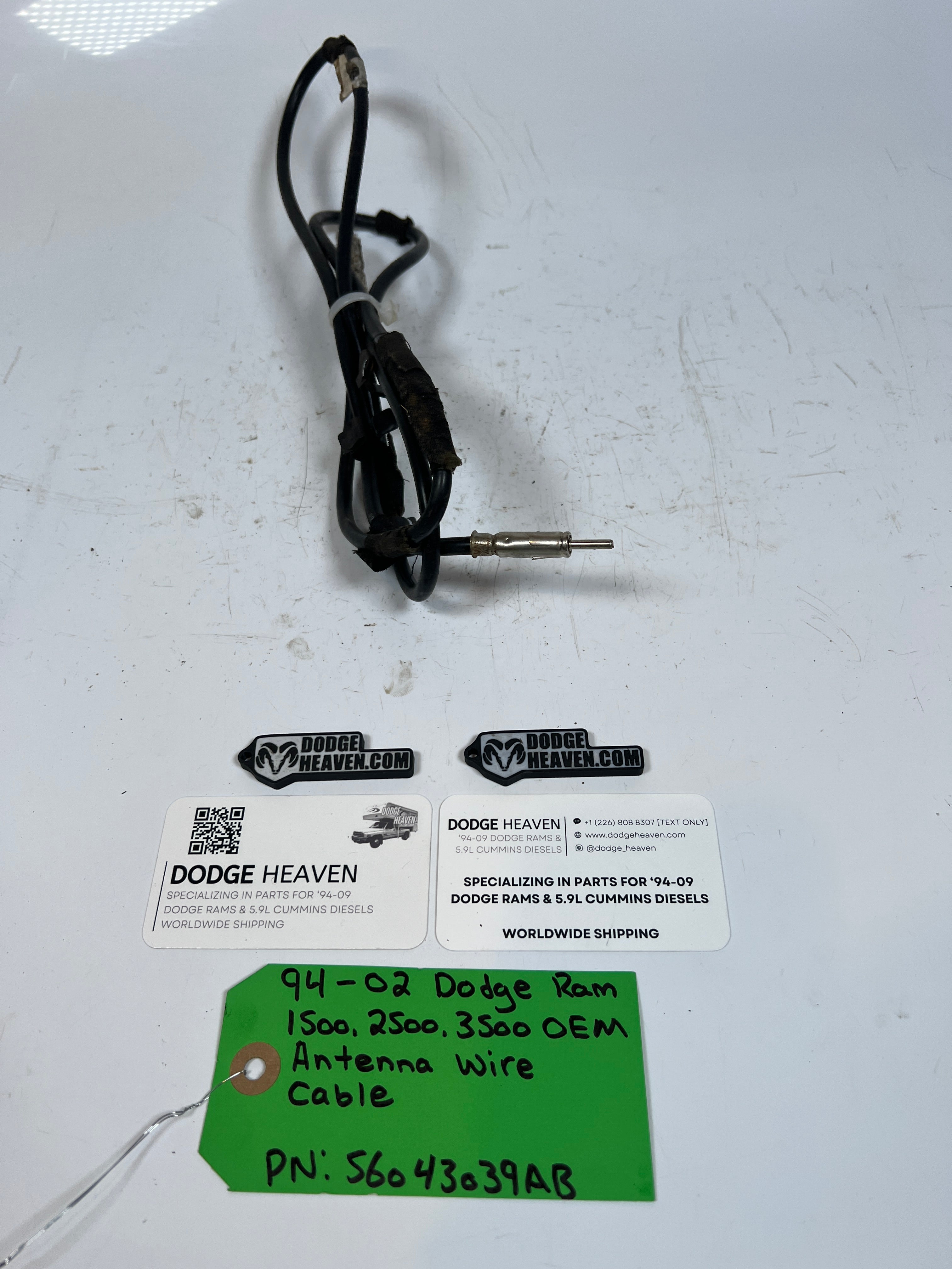 1994-2002 Dodge Ram 1500-3500 Antenna Wire Cable