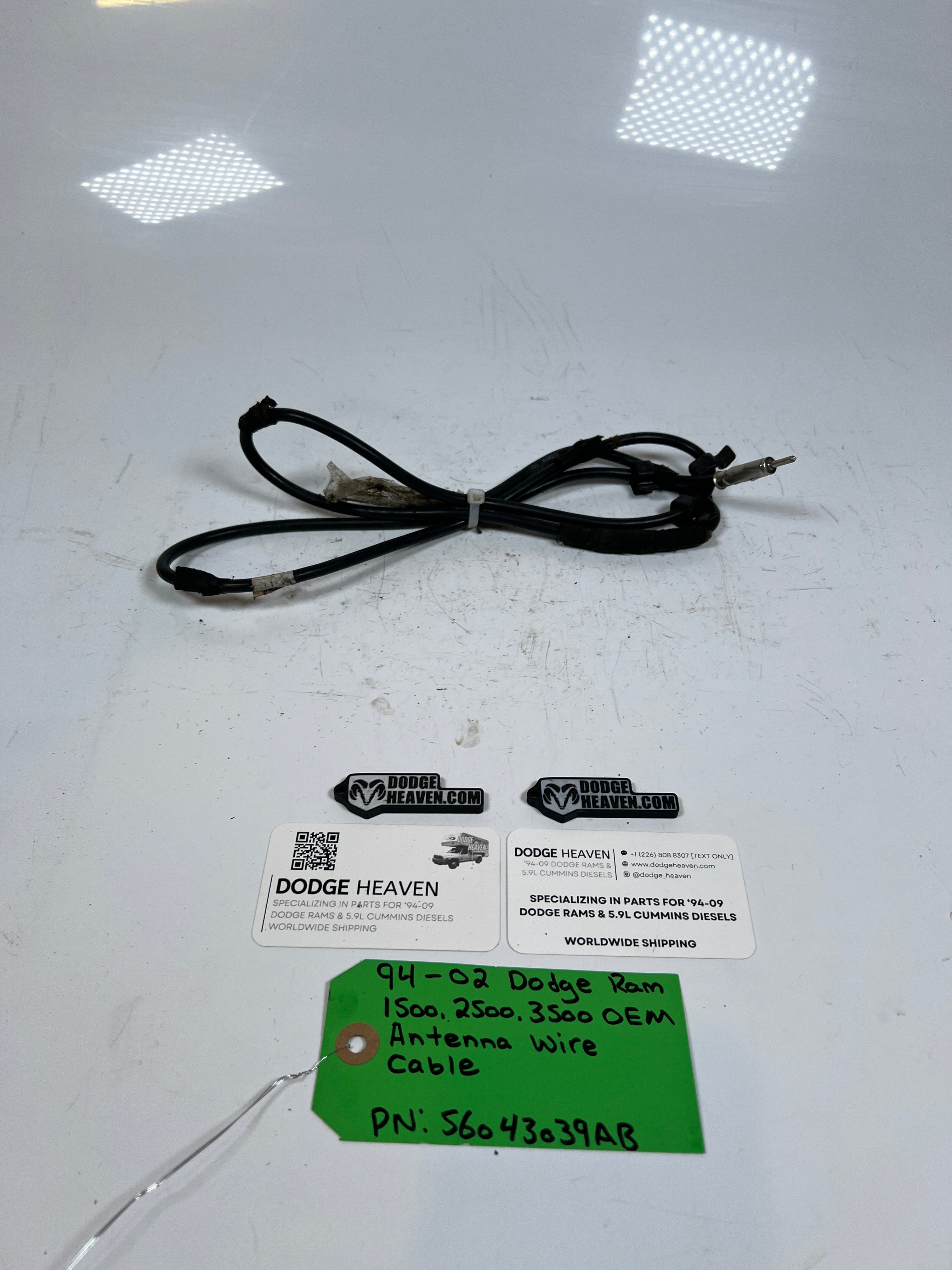 1994-2002 Dodge Ram 1500-3500 Antenna Wire Cable