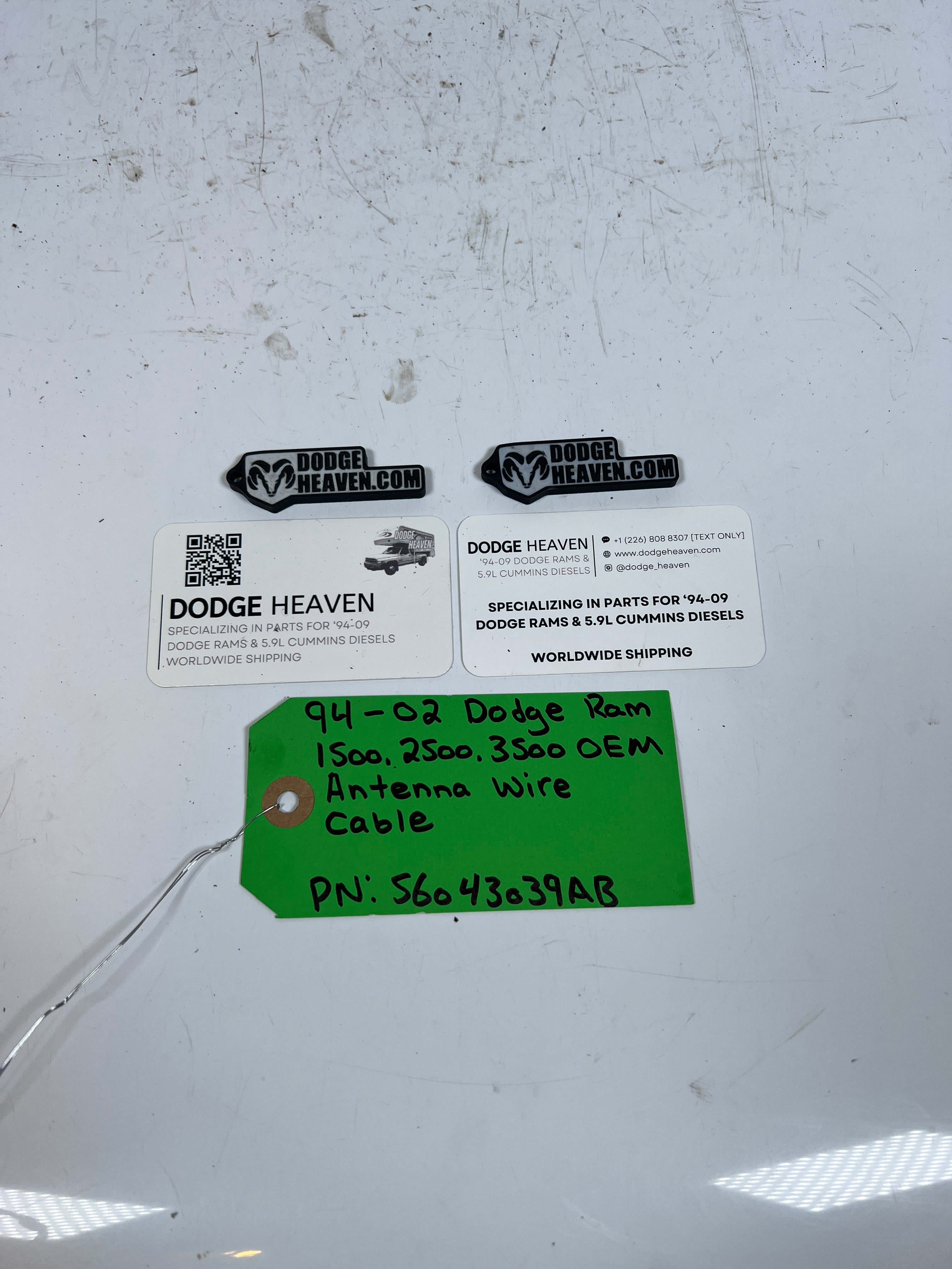 1994-2002 Dodge Ram 1500-3500 Antenna Wire Cable