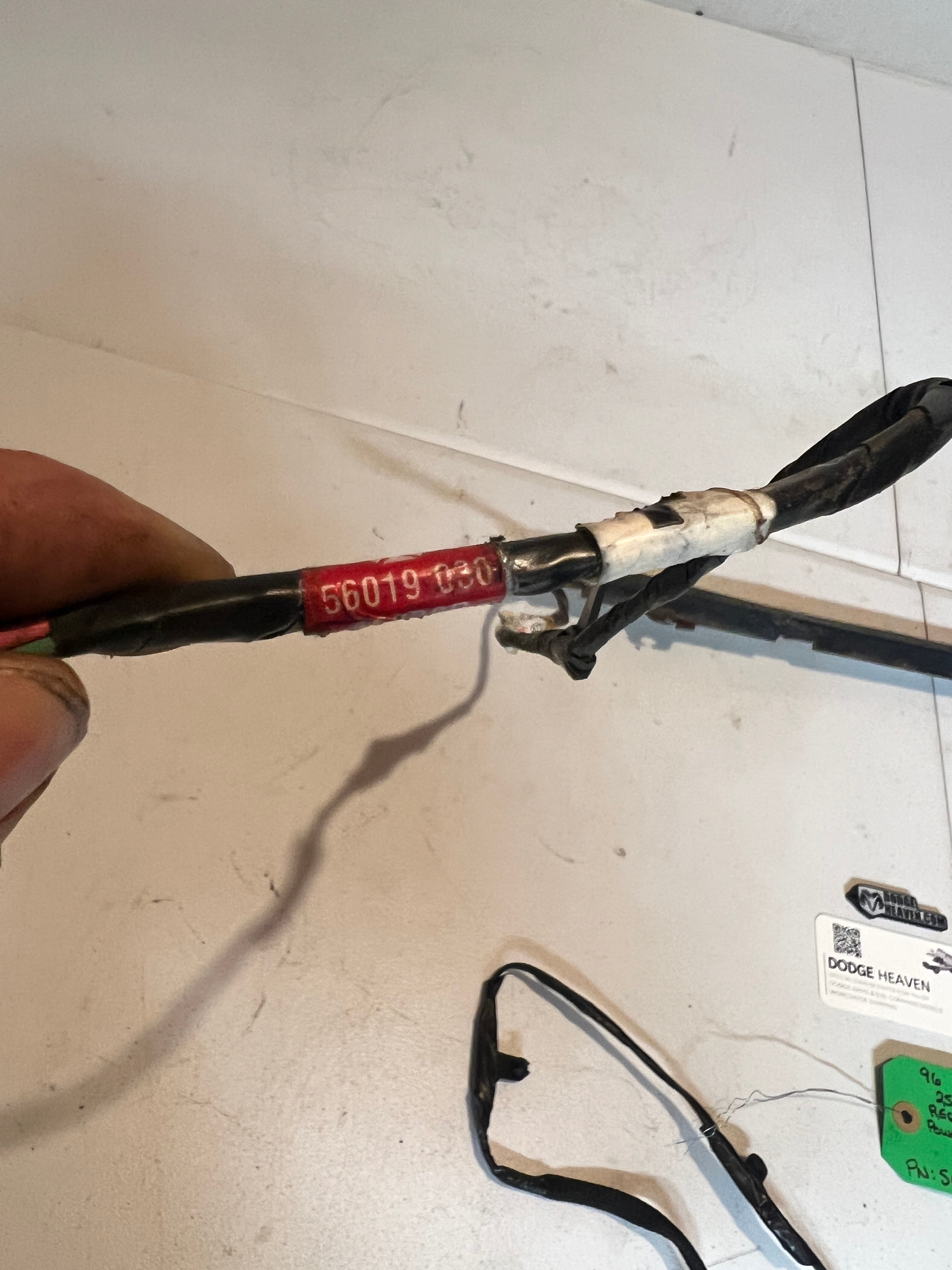 1996-1996 Dodge Ram Regular Cab, Cab Wiring Harness