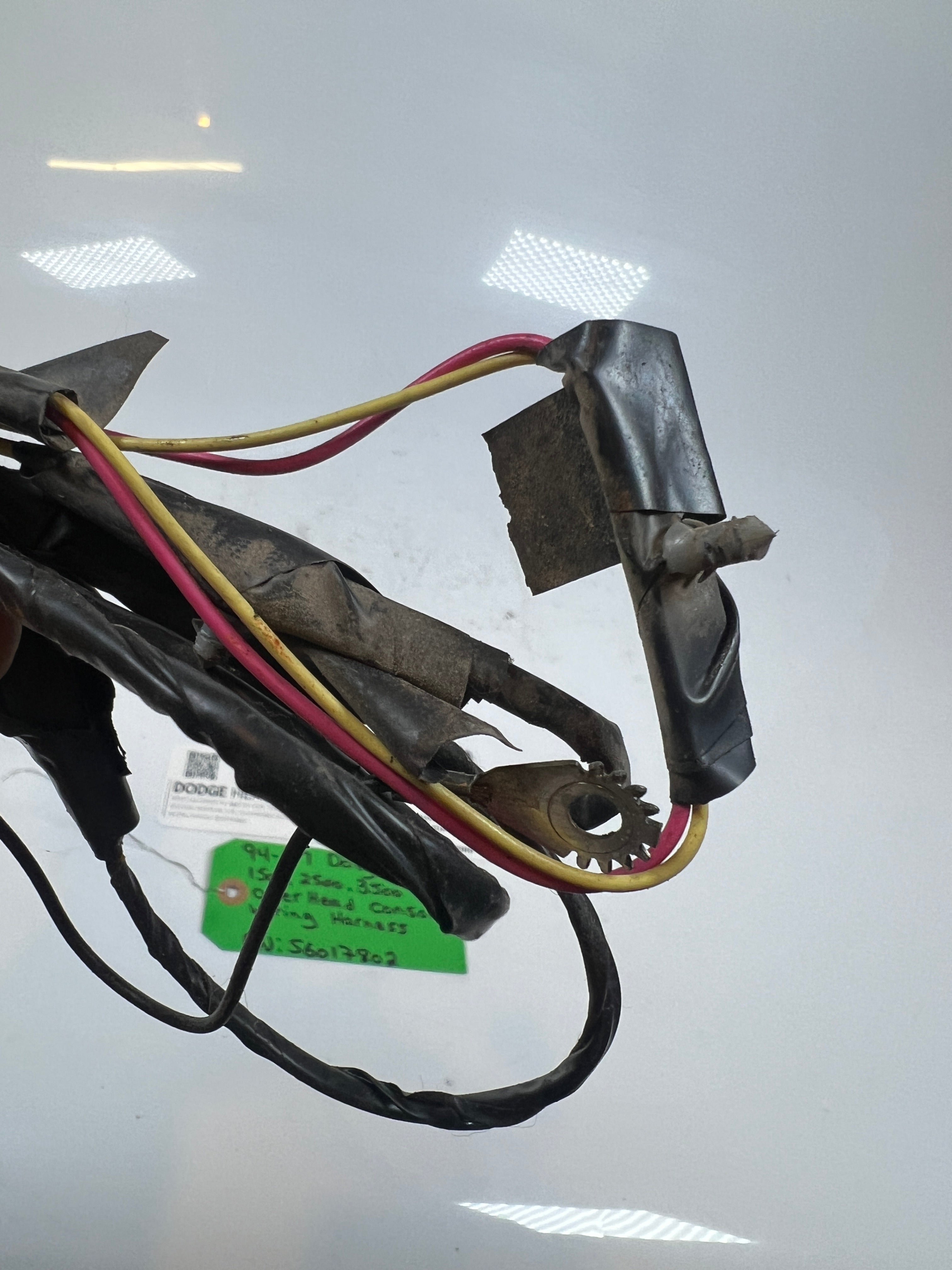 1994-1997 Dodge Ram 1500-3500 Overhead Console wiring harness
