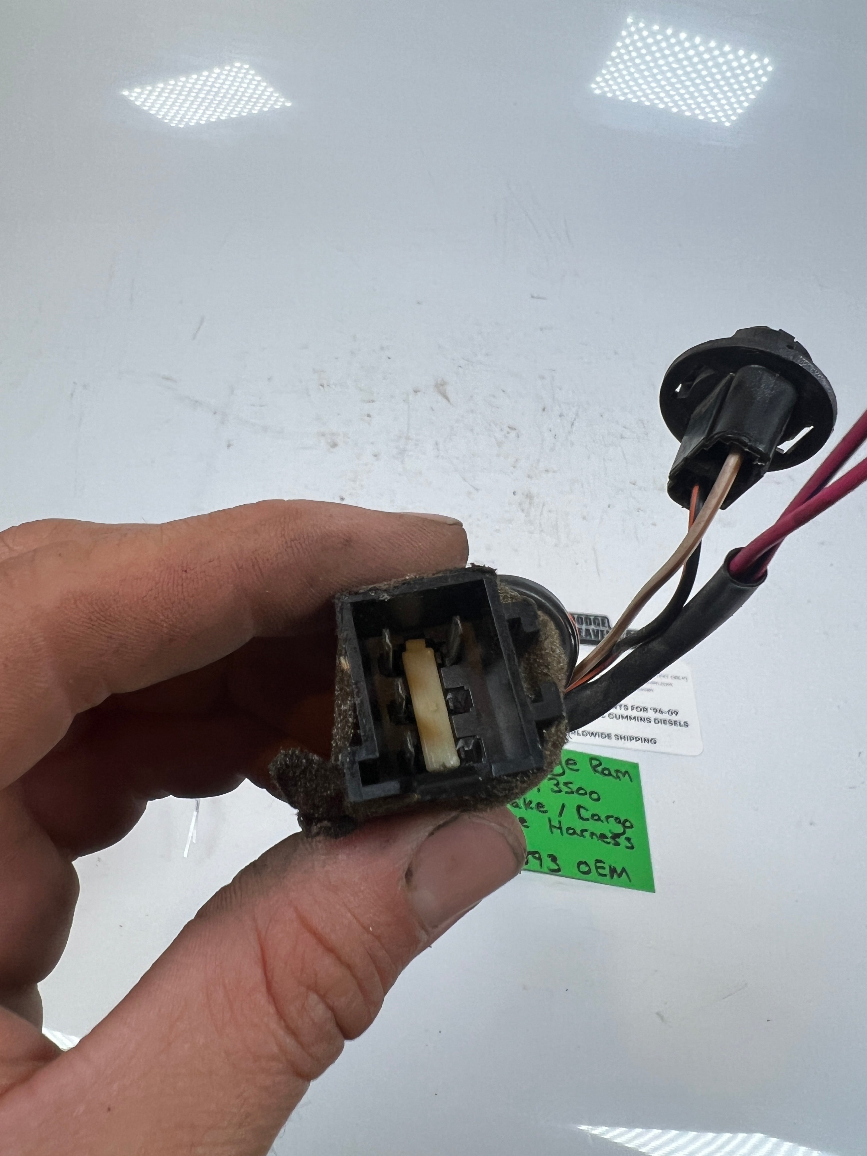 1994-2002 Dodge Ram 1500-3500 Third Brake Light Wiring Harness