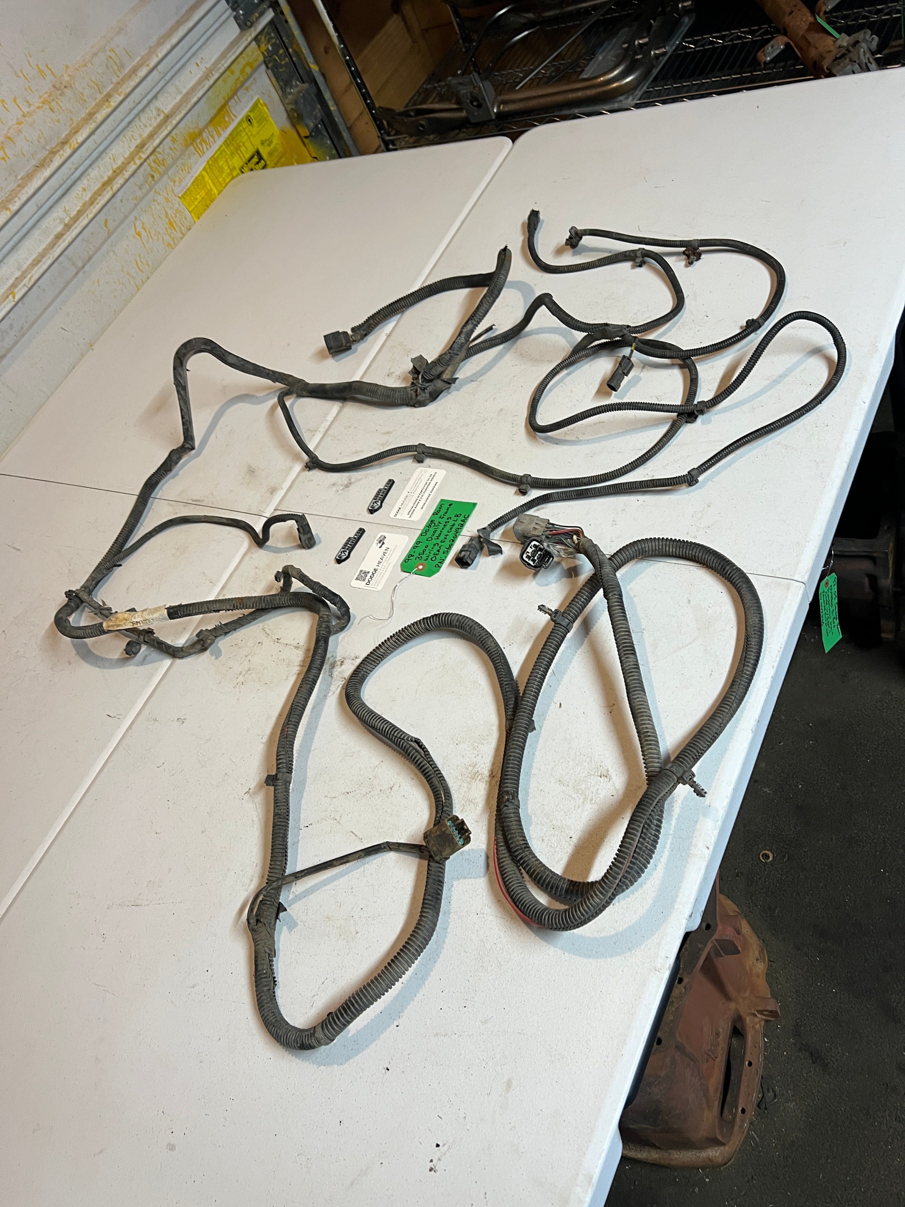 1998-1999 Dodge Ram 3500 Dually Frame Wiring Harness EXT Cab