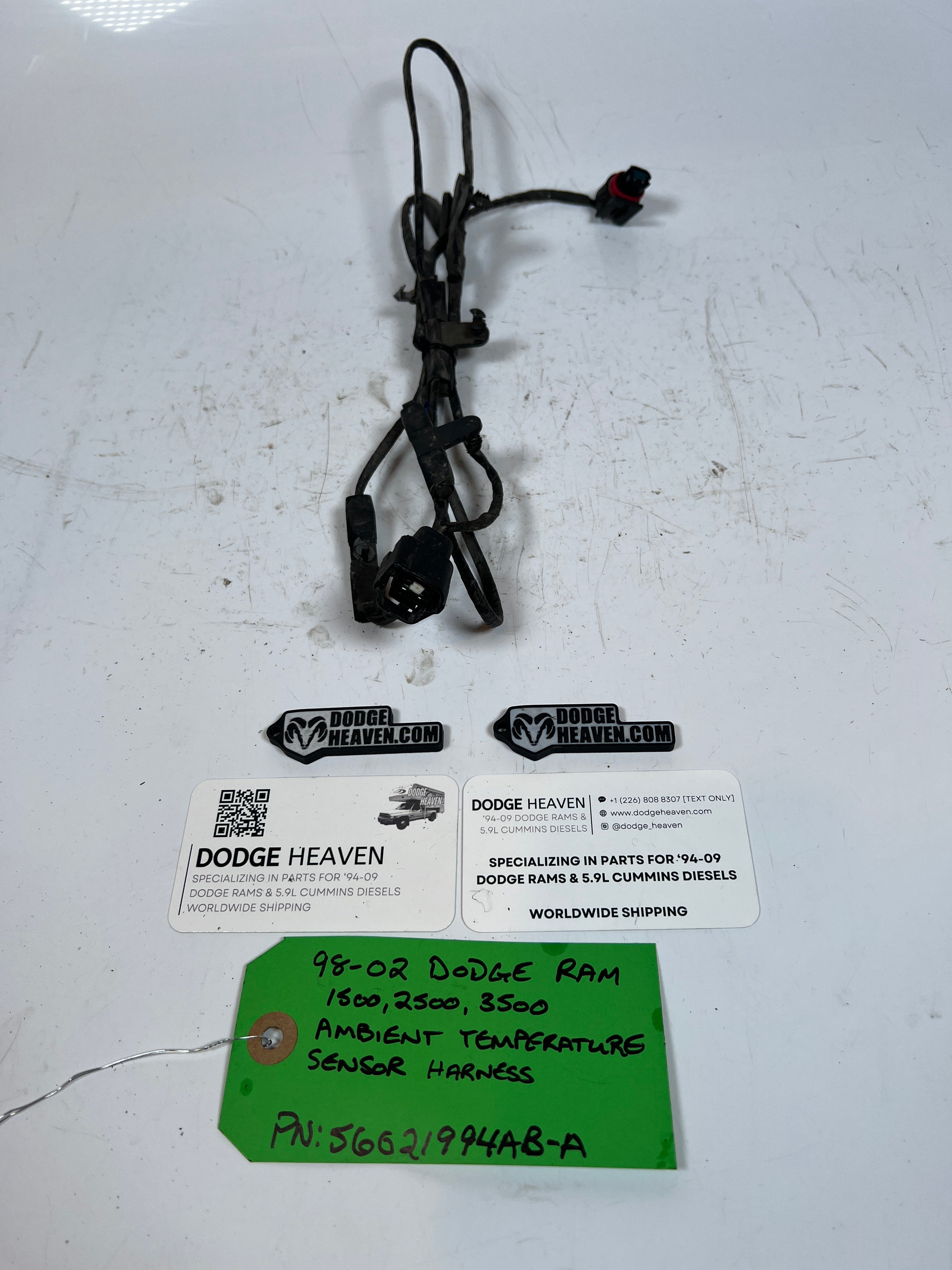 1994-2002 Dodge Ram 1500-3500 Ambient Temperature Sensor Harness